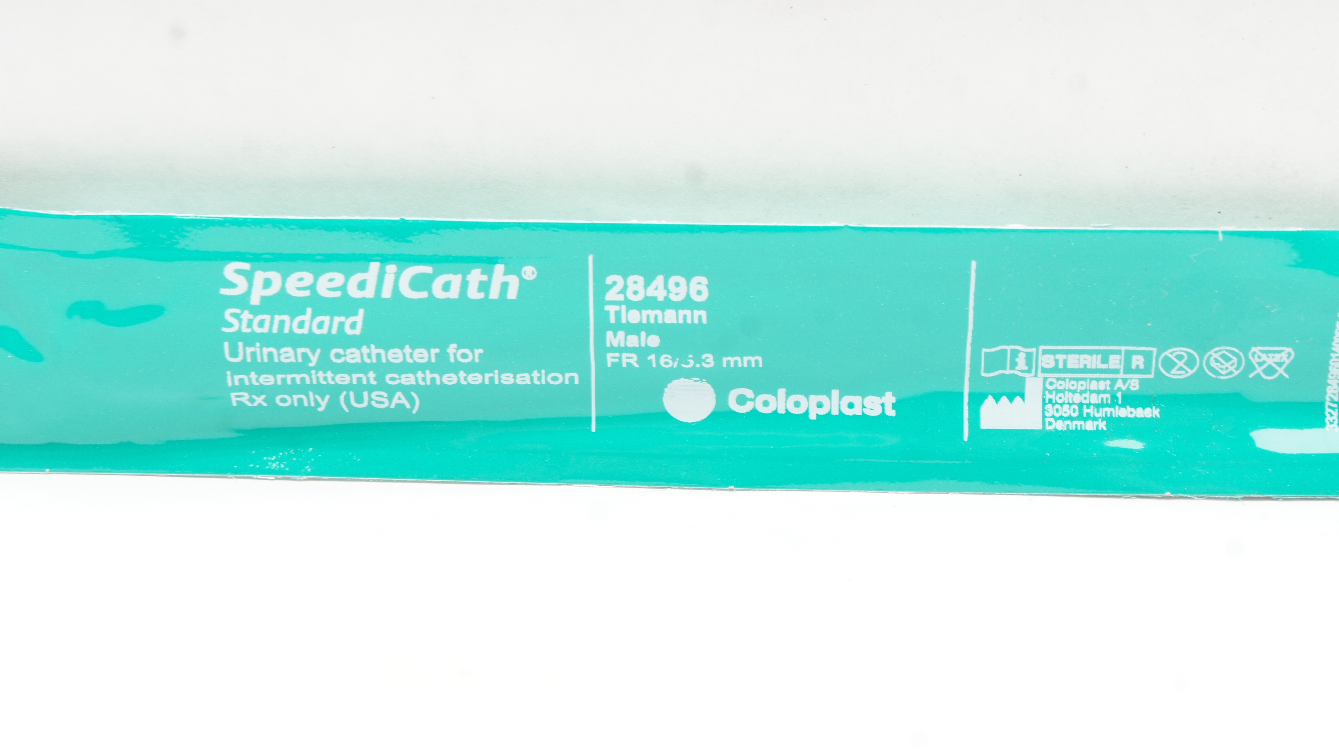 Coloplast 28496 SpeedCath Standard Urinary Cath.for Intermittent