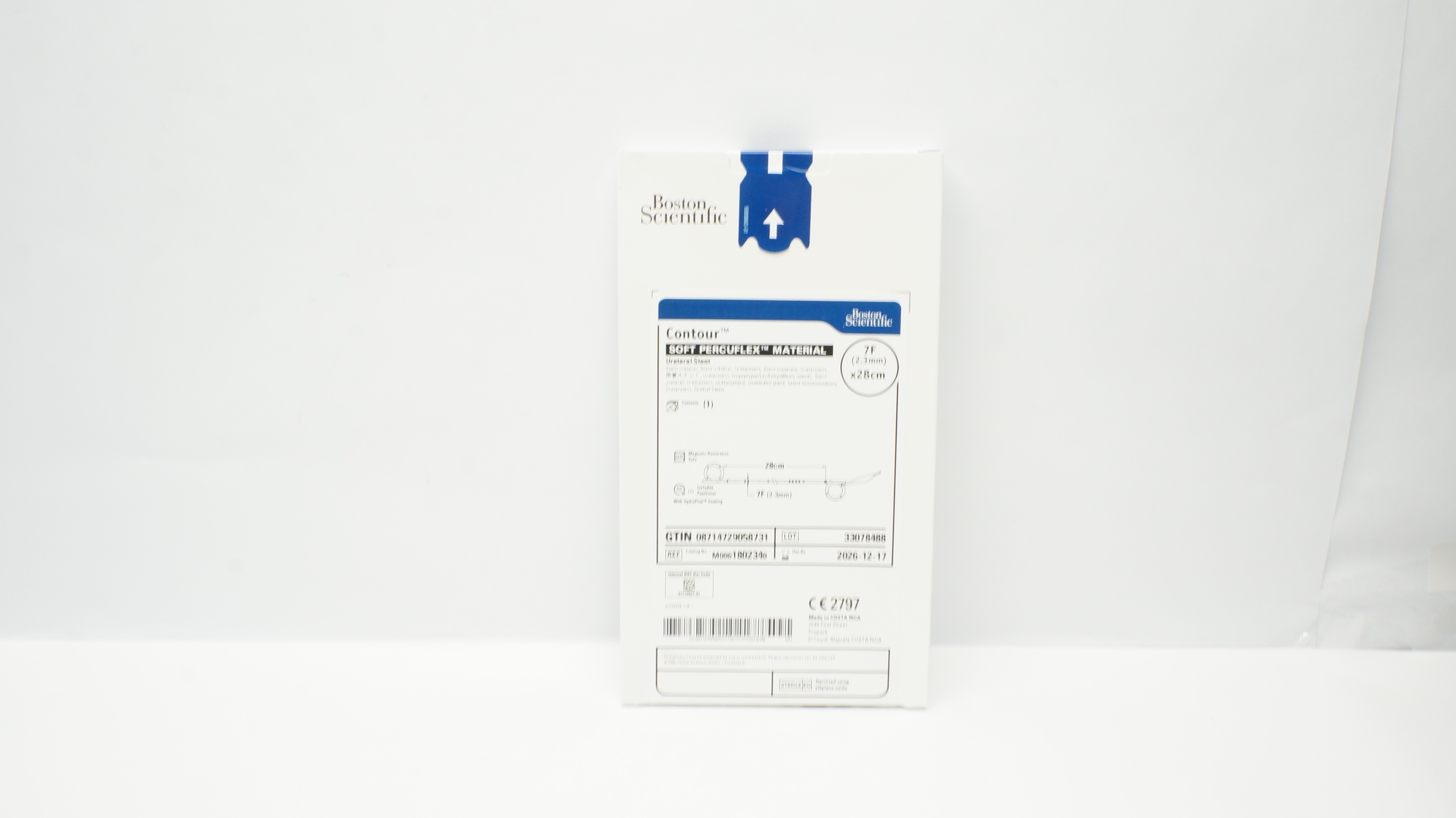 Boston Scientific M0061802340 Contour Soft Percuflex Ureteral Stnt 7F x 28cm