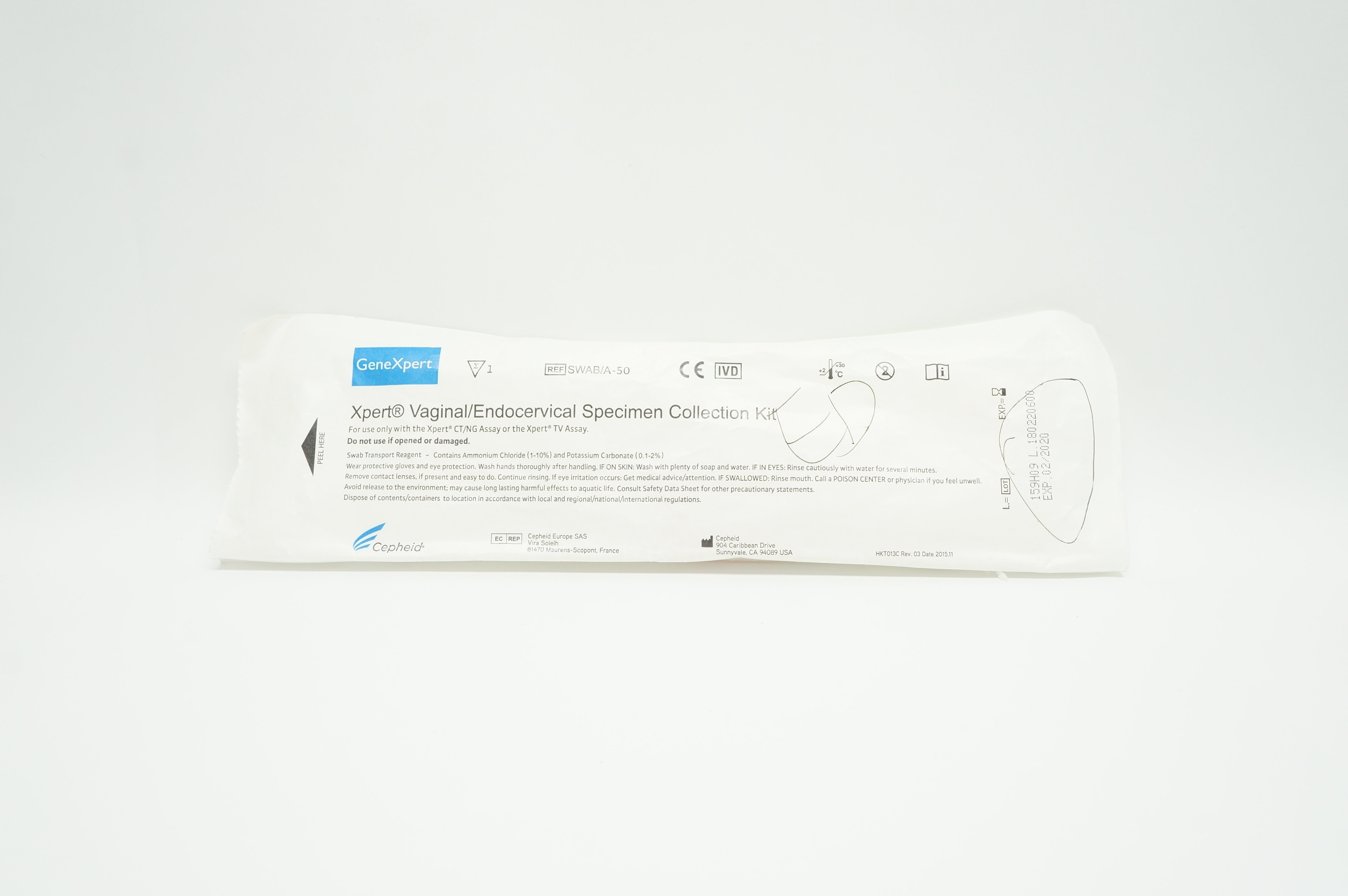 GeneXpert SWAB/A50 Cepheid Vaginal / Endocervical Specimen Collection