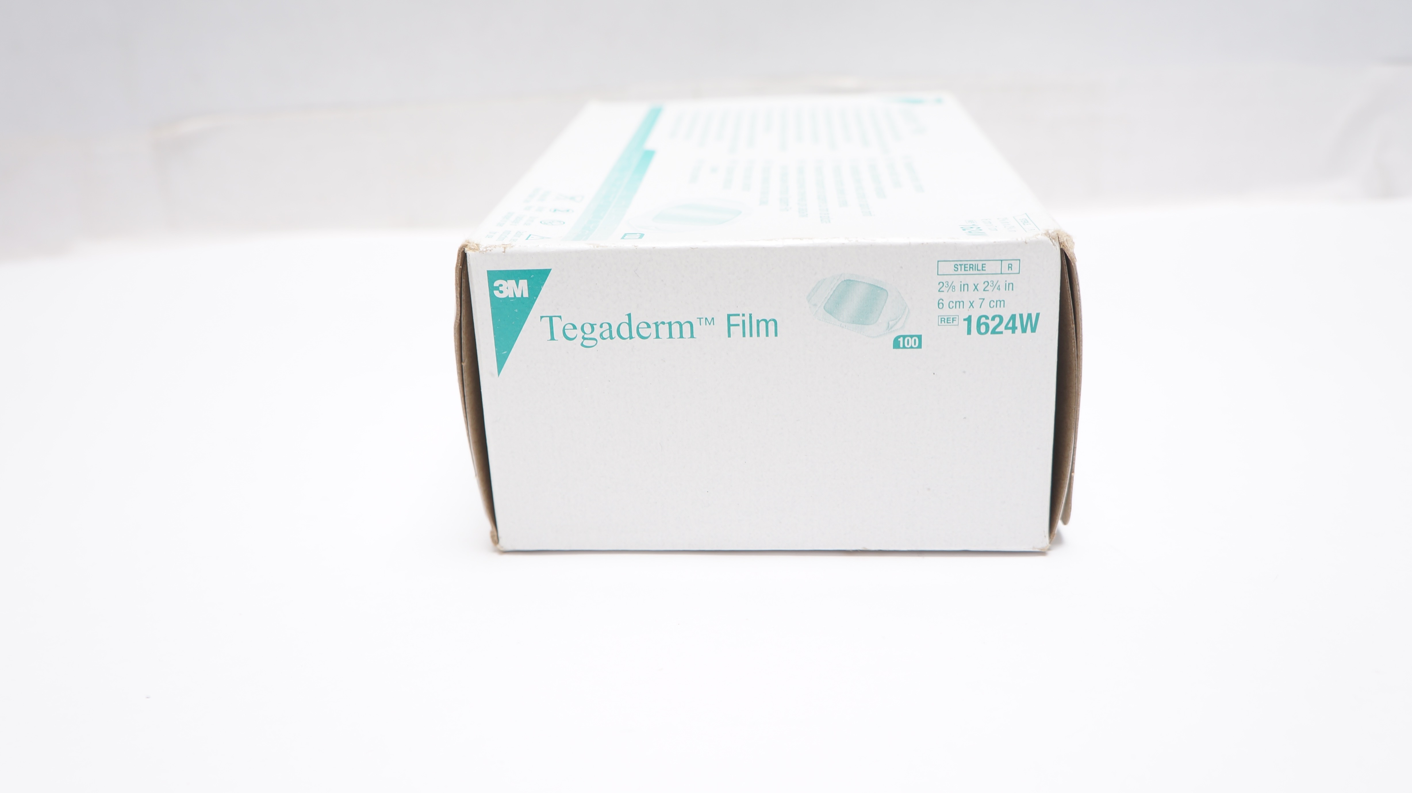 3M 1624W Tegaderm Transparent Film Dressing Frame 2-3/8x2-3/4inch (x)-Box of 100