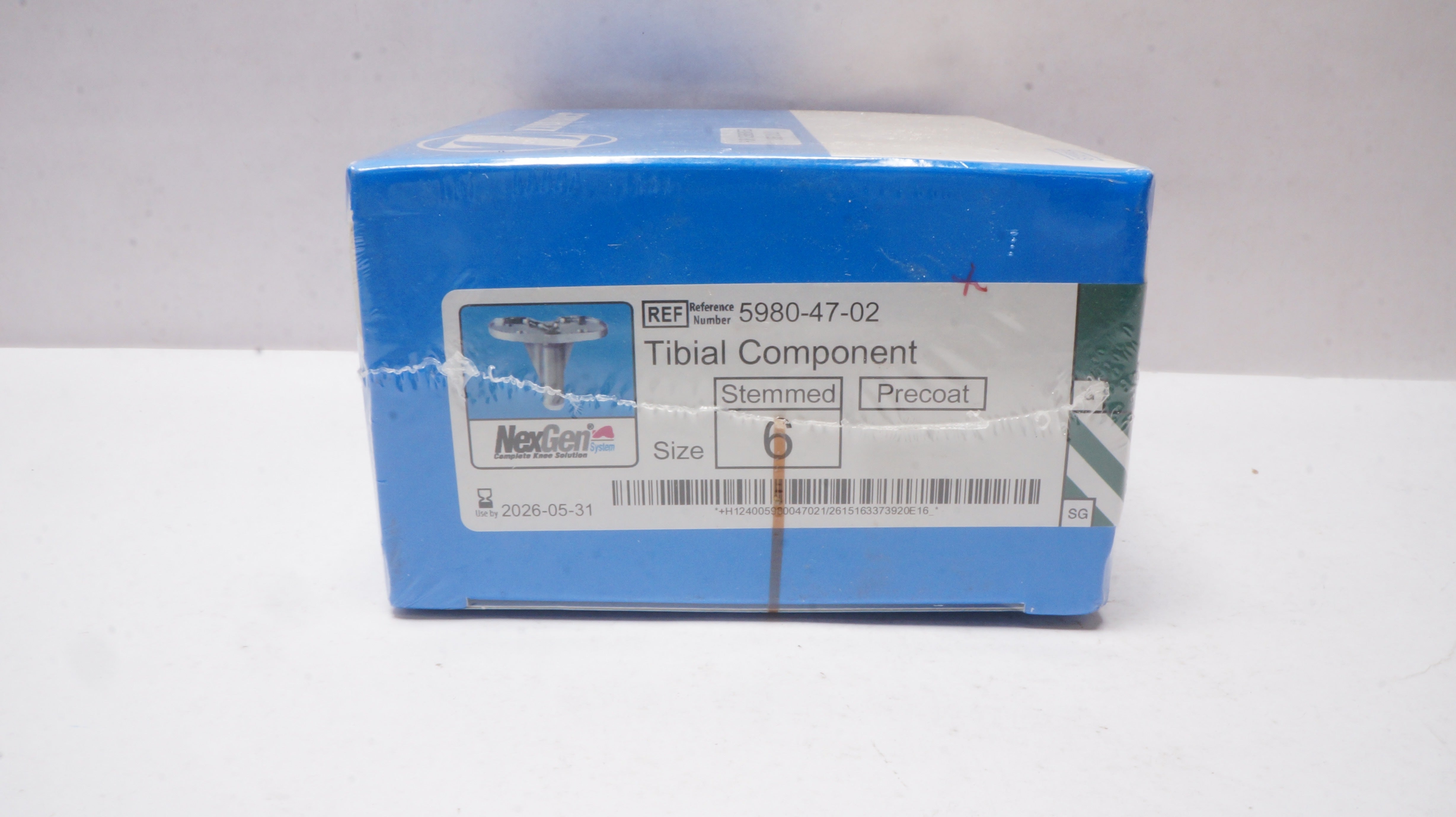 Zimmer 5980-47-02 NexGen Complete Knee Solution,Tibial Component