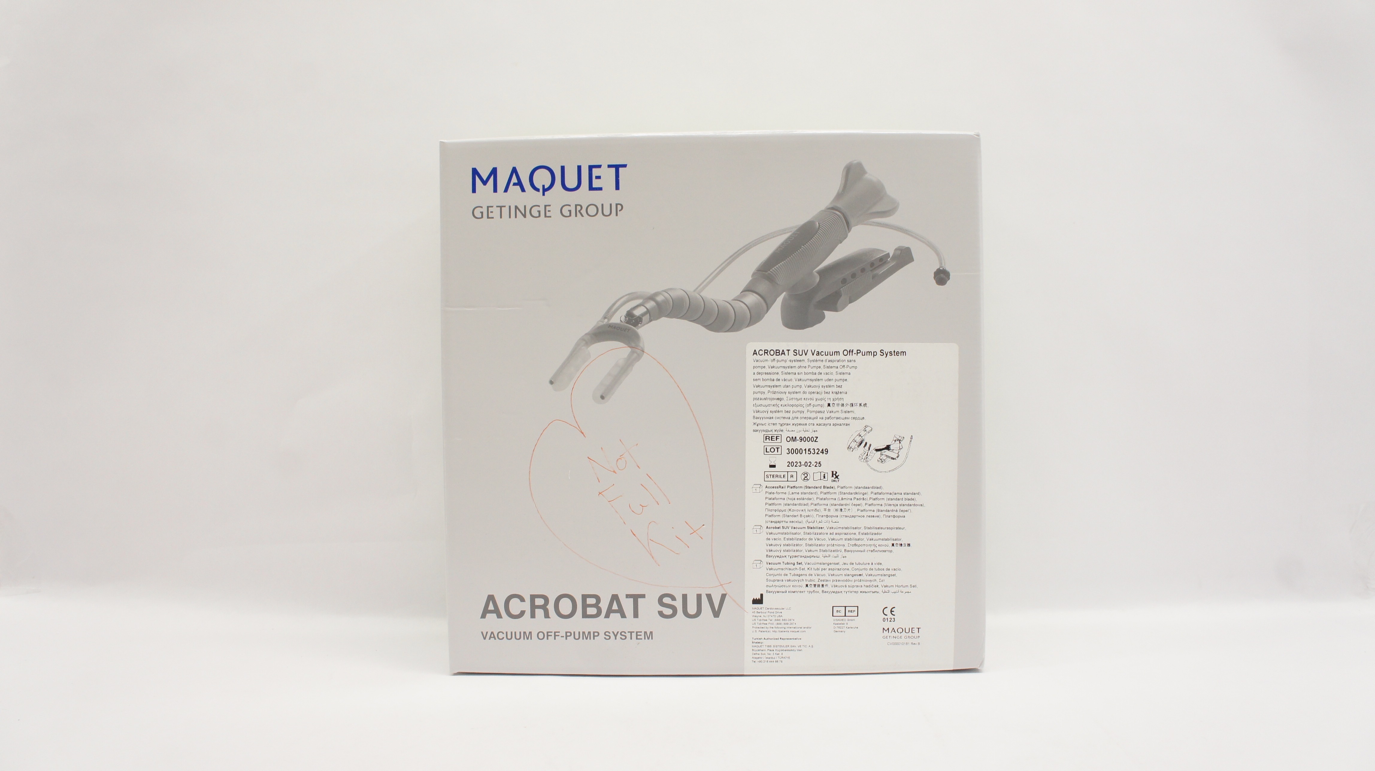 Maquuet OM-9000Z Acrobat Suv Vacuum Off-Pump System