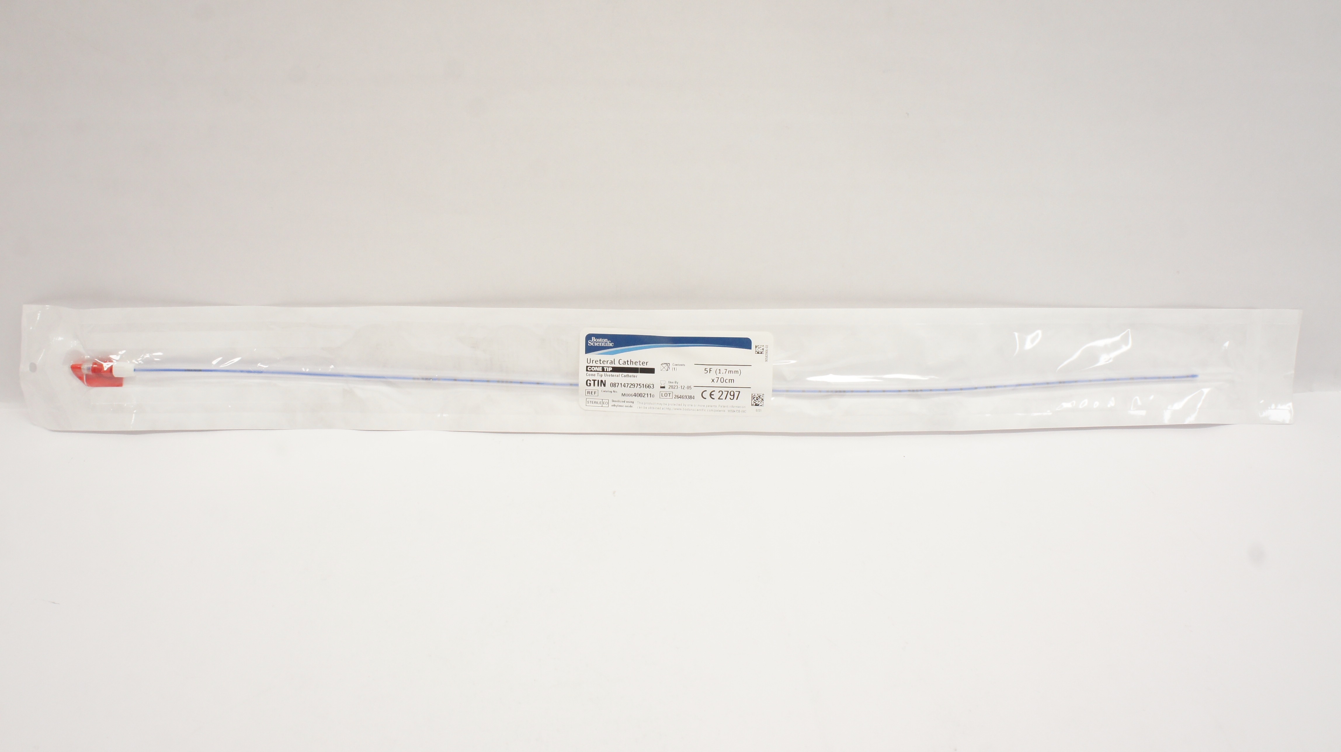 Boston Scientific 400211 Ureteral Cath. Cone Tip 5F x 70cm