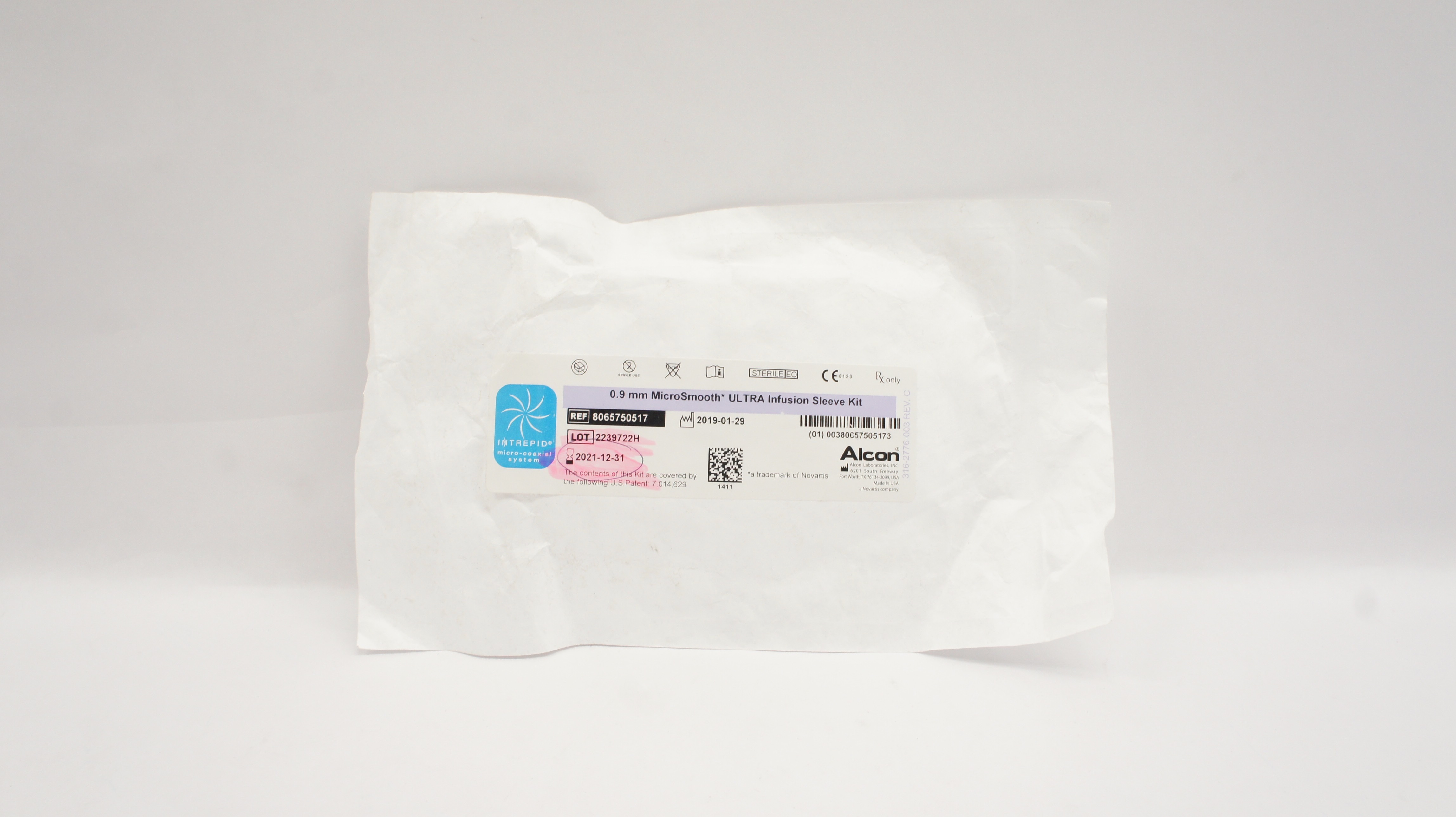 Alcon 8065750517 MicroSmooth ULTRA Infusion Sleeve Kit 0.9mm (x)