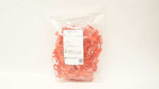 KeySurgical LT-450 Locking Tags Repair, Red, 1inch - Packet of 100