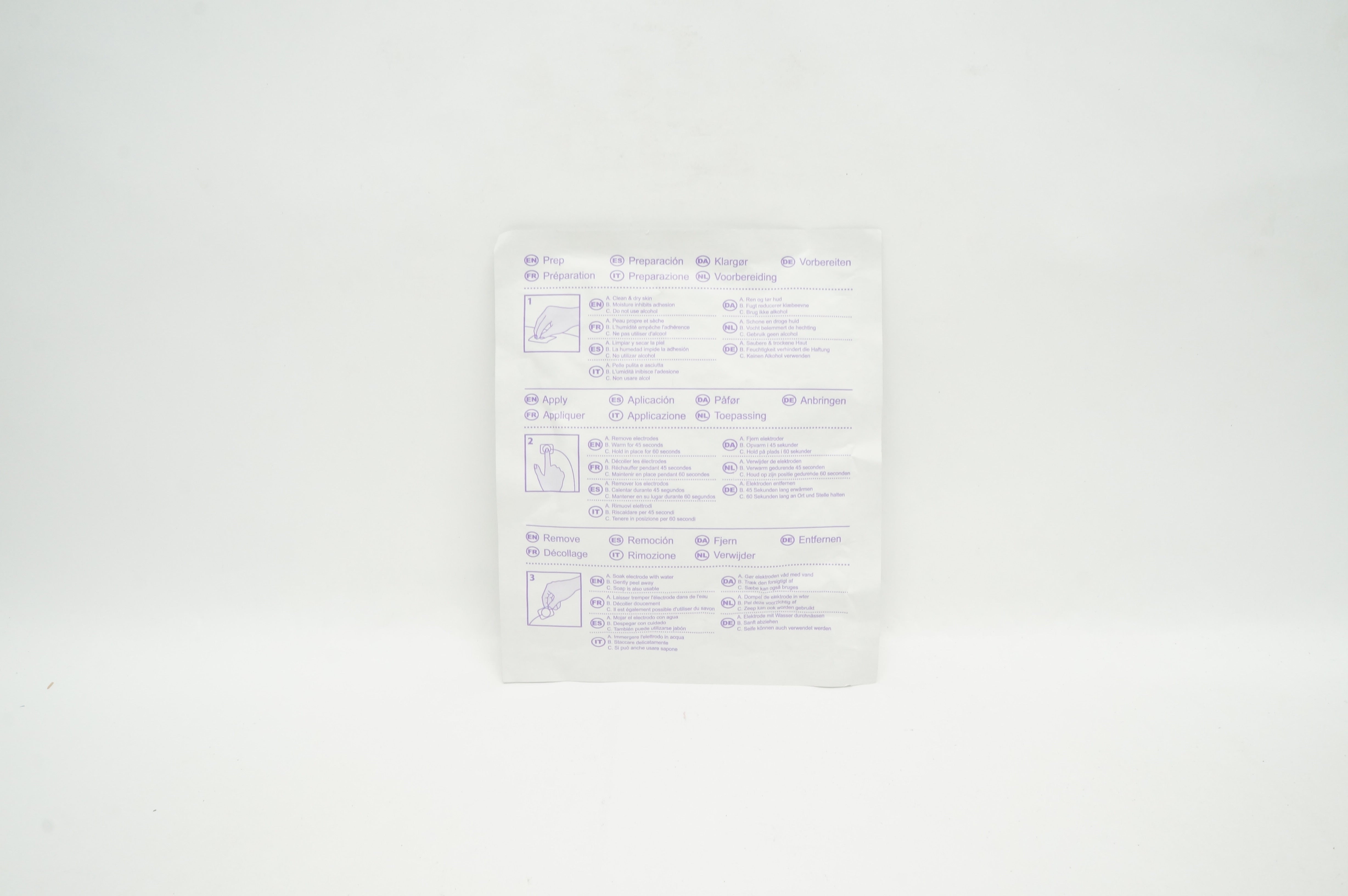 Vermed A10055-SRT TenderTrode Plus Infant Monitoring Prewired Electrodes (x)