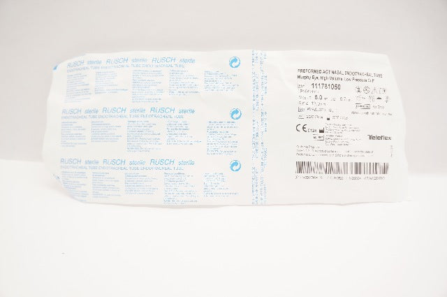 Teleflex 111781050 Preformed AGT Nasal Endotracheal Tube 5.0ID x 6.7OD x 13.0mm