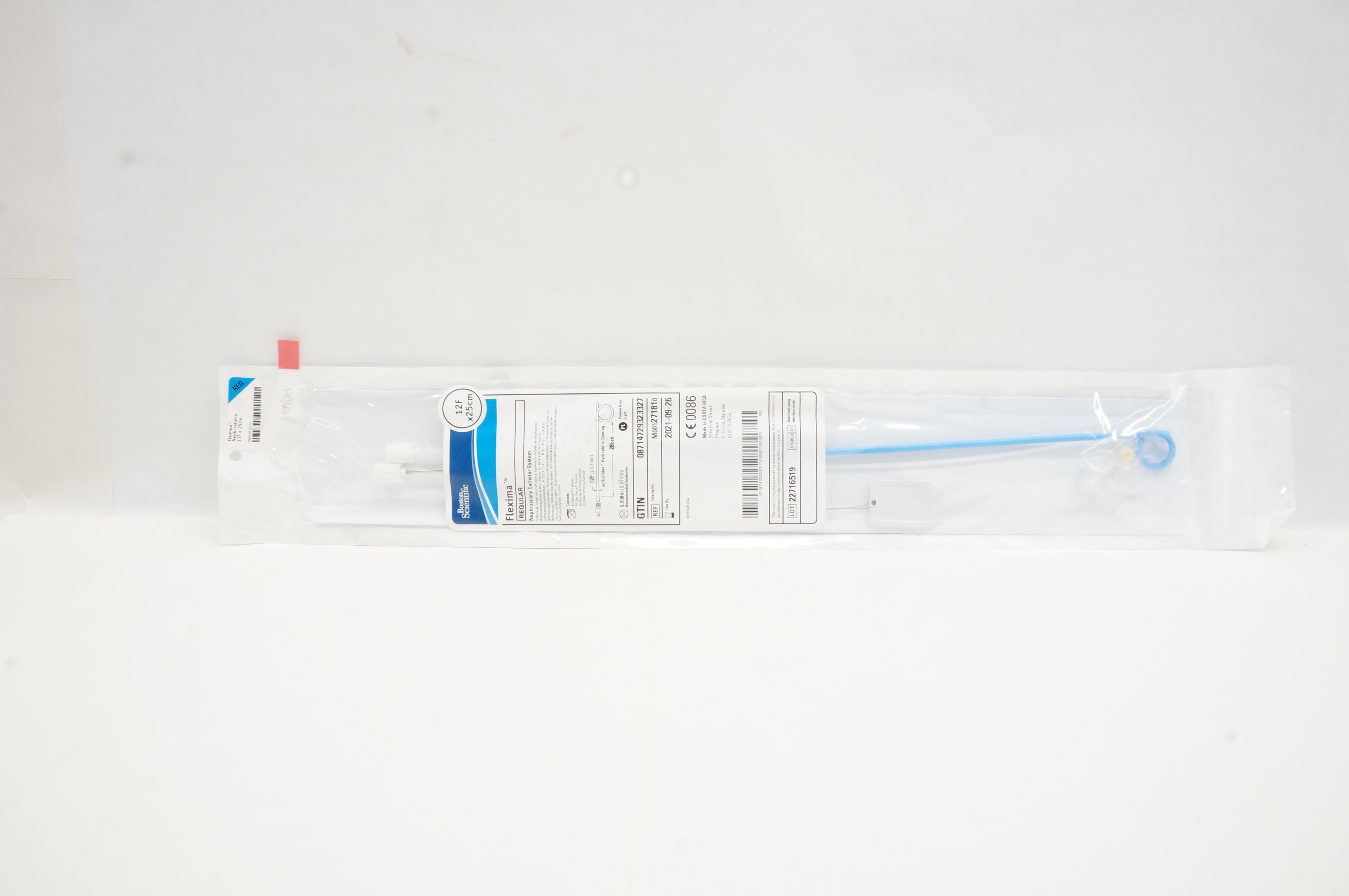 Boston Scientific 27181 Flexima Regular Nephrostomy Catheter System 12Fx 25cm(x)