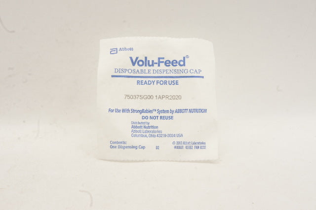 Abbott 75037SG00 Volu-Feed Disposable Dispensing Cap