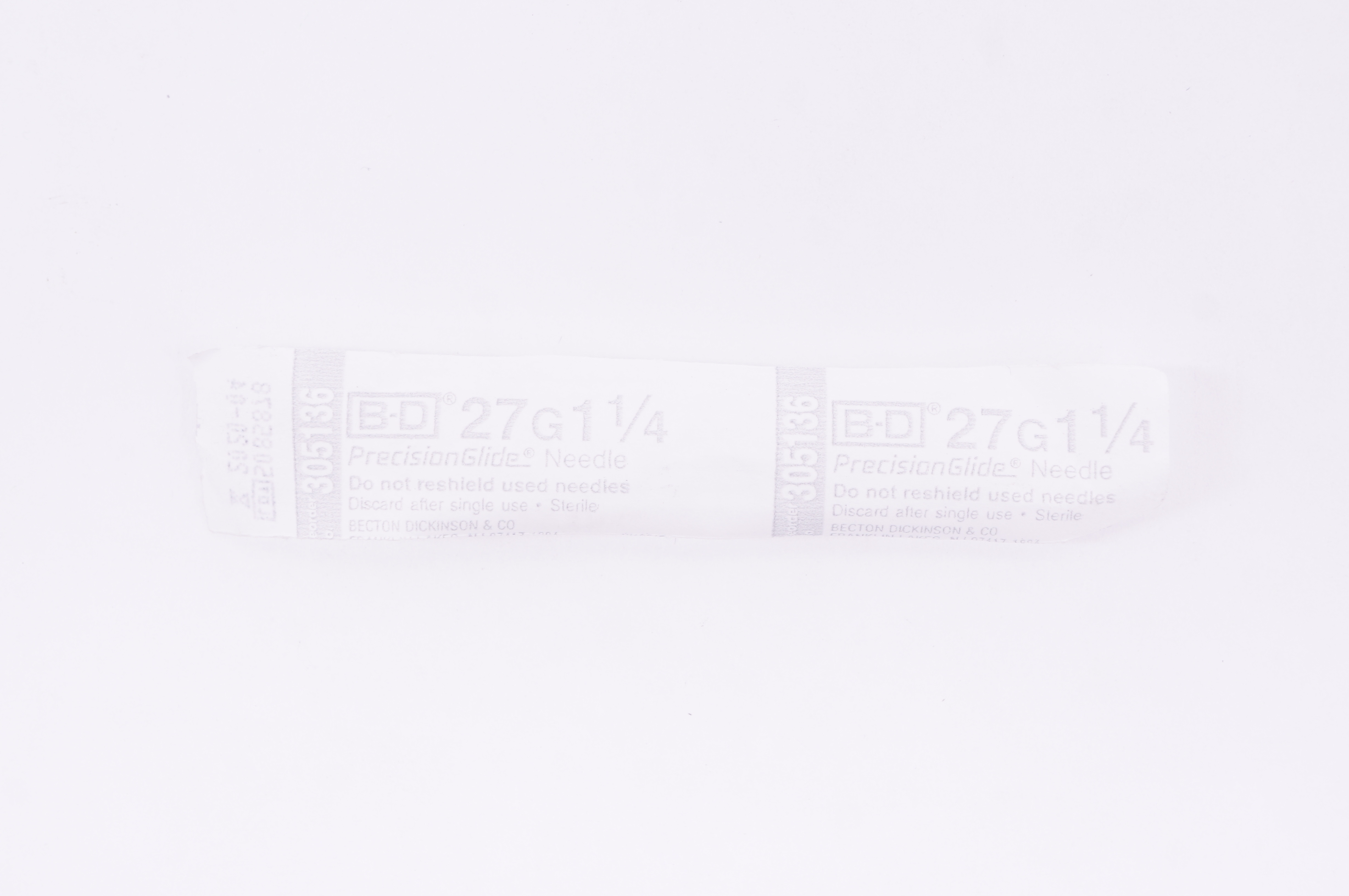 BD 305136 Precision Glide Ndle 27G x 1-1/4inch (x)