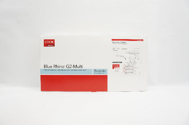 Cook Medical G57717 Blue Rhino Percutaneous Tracheostomy Introducer Tray (x)