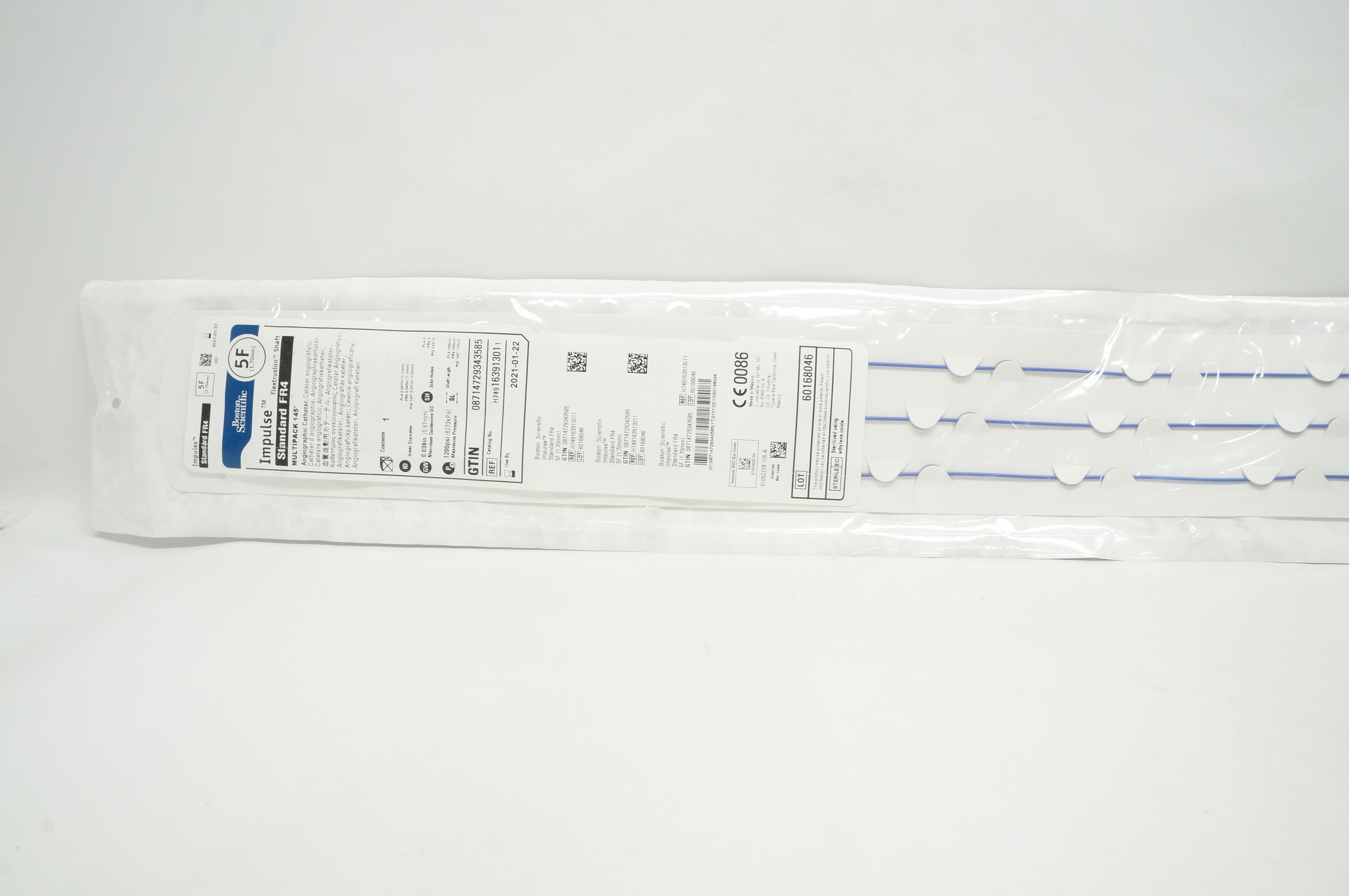 Boston Scientific H749163913011 Impulse Standard FR4 Multipack 145Deg. 5F (x)