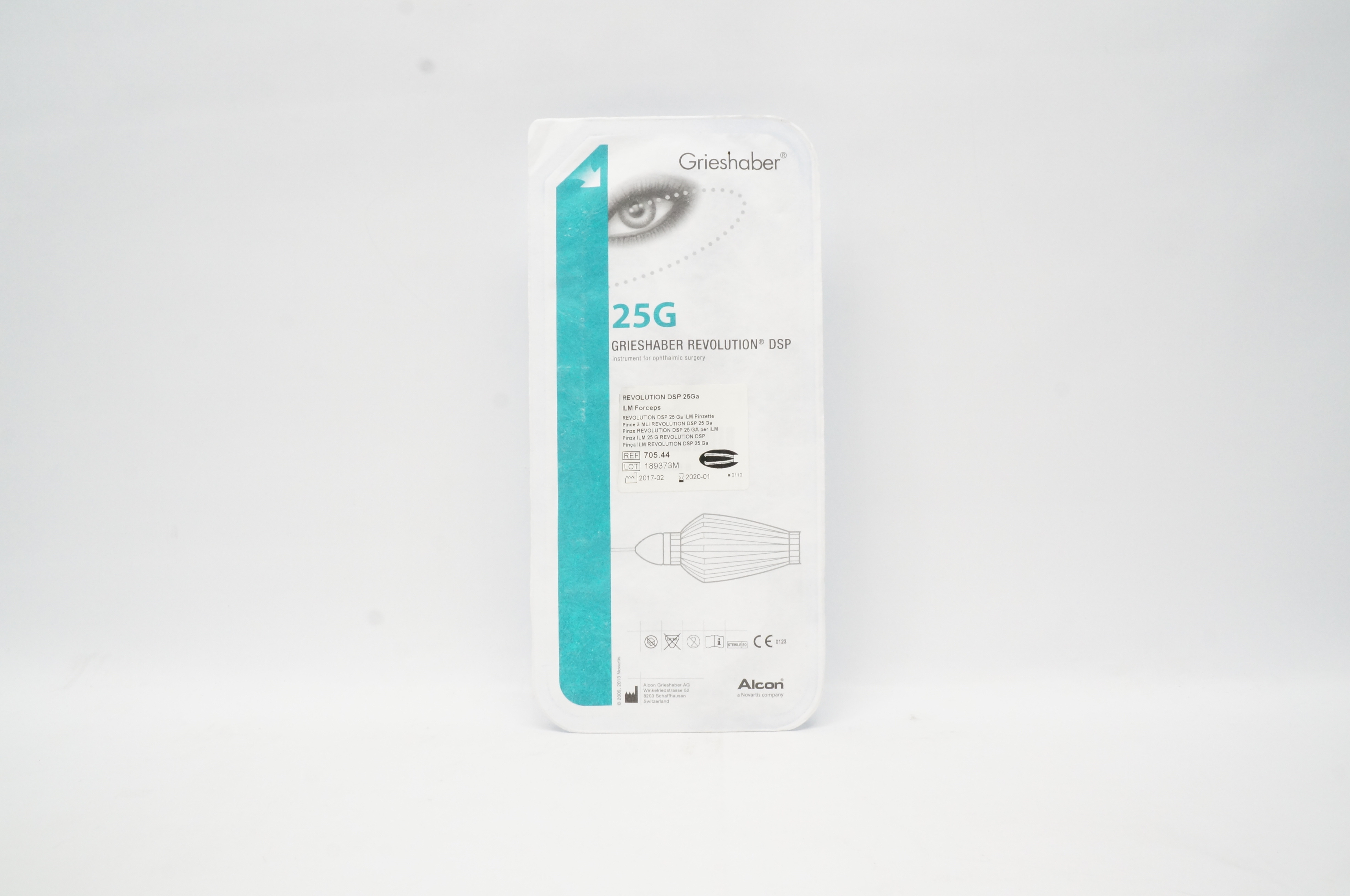 Alcon 705.44 Grieshaber Revolution DSP ILM Forceps, 25G (x)