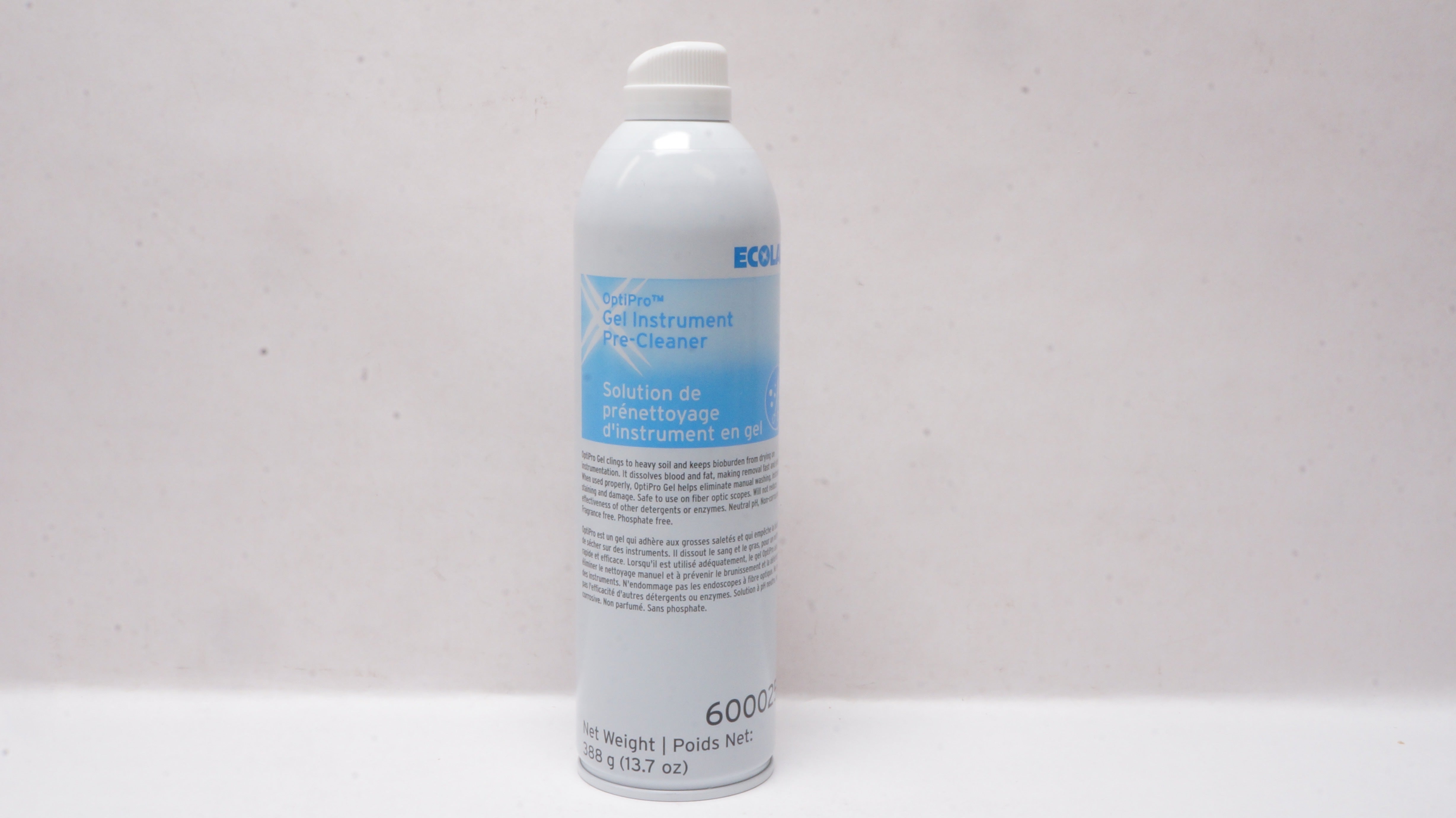 Ecolab 6000252 OptiPro Gel Instrument Pre-Cleane 13.7 oz.