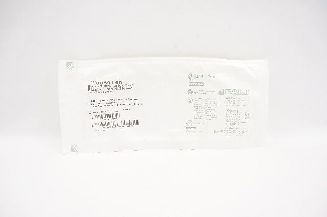 Bard 0089140 Latex-Free Plastic Cath'N Sleeve & Solution Container 14Fr  (x)