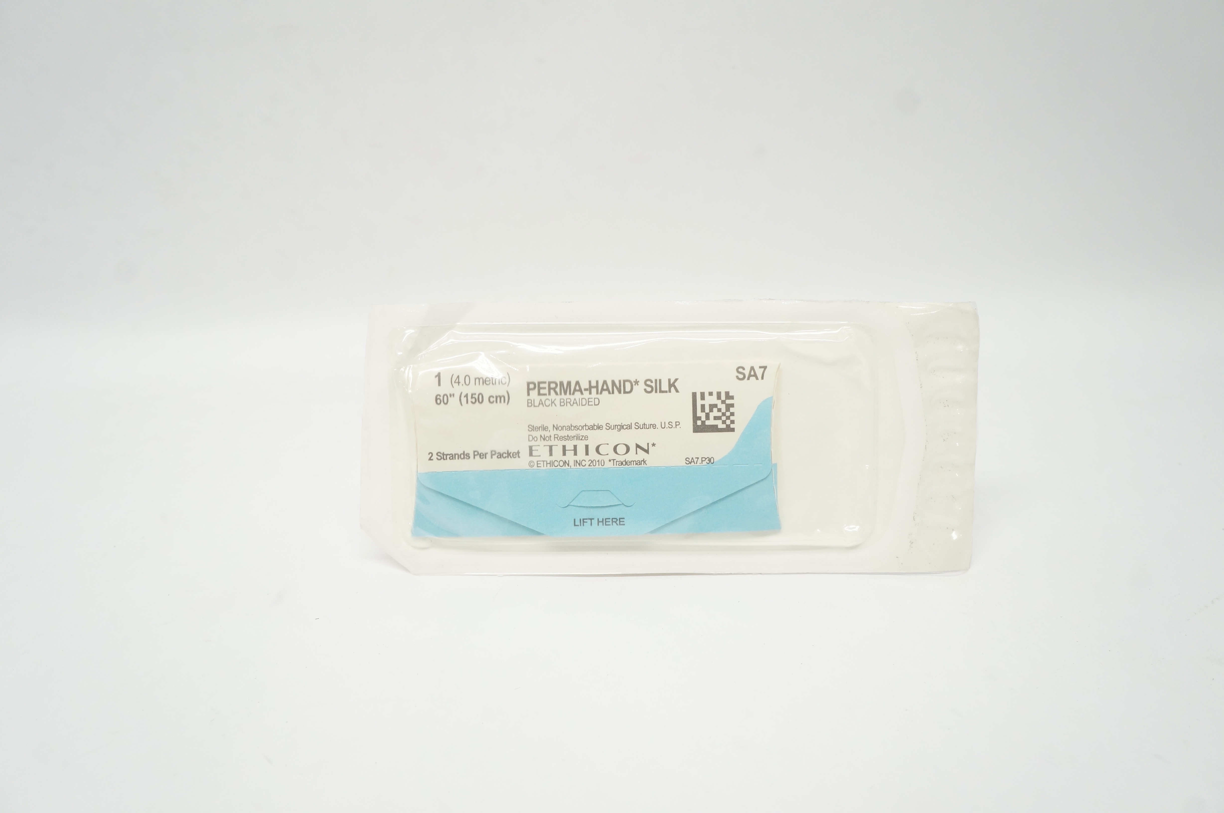 Ethicon SA7 1 Perma-Hand Silk Surgical Stre Black Braided 60inch