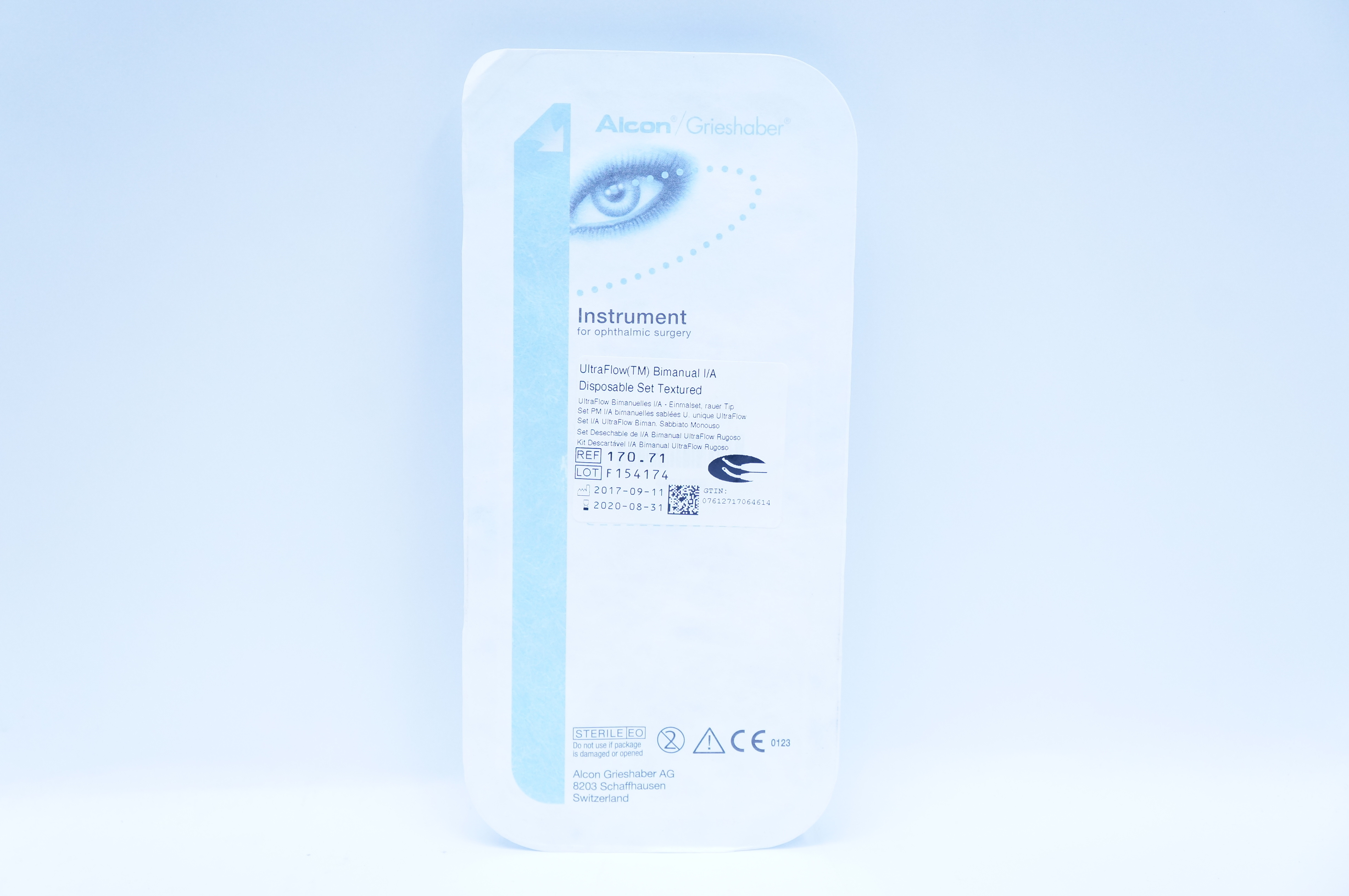 Alcon 170.71 Grieshaber UltraFlow Bimanual I/A Disposable Set Textured (x)