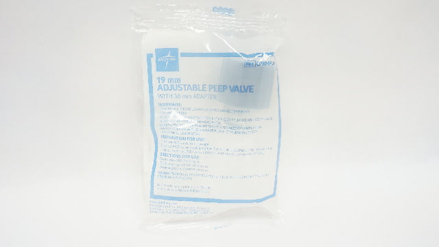 Medline CPRMP30 19mm Adjustable Peep Valve with 30mm Adapter