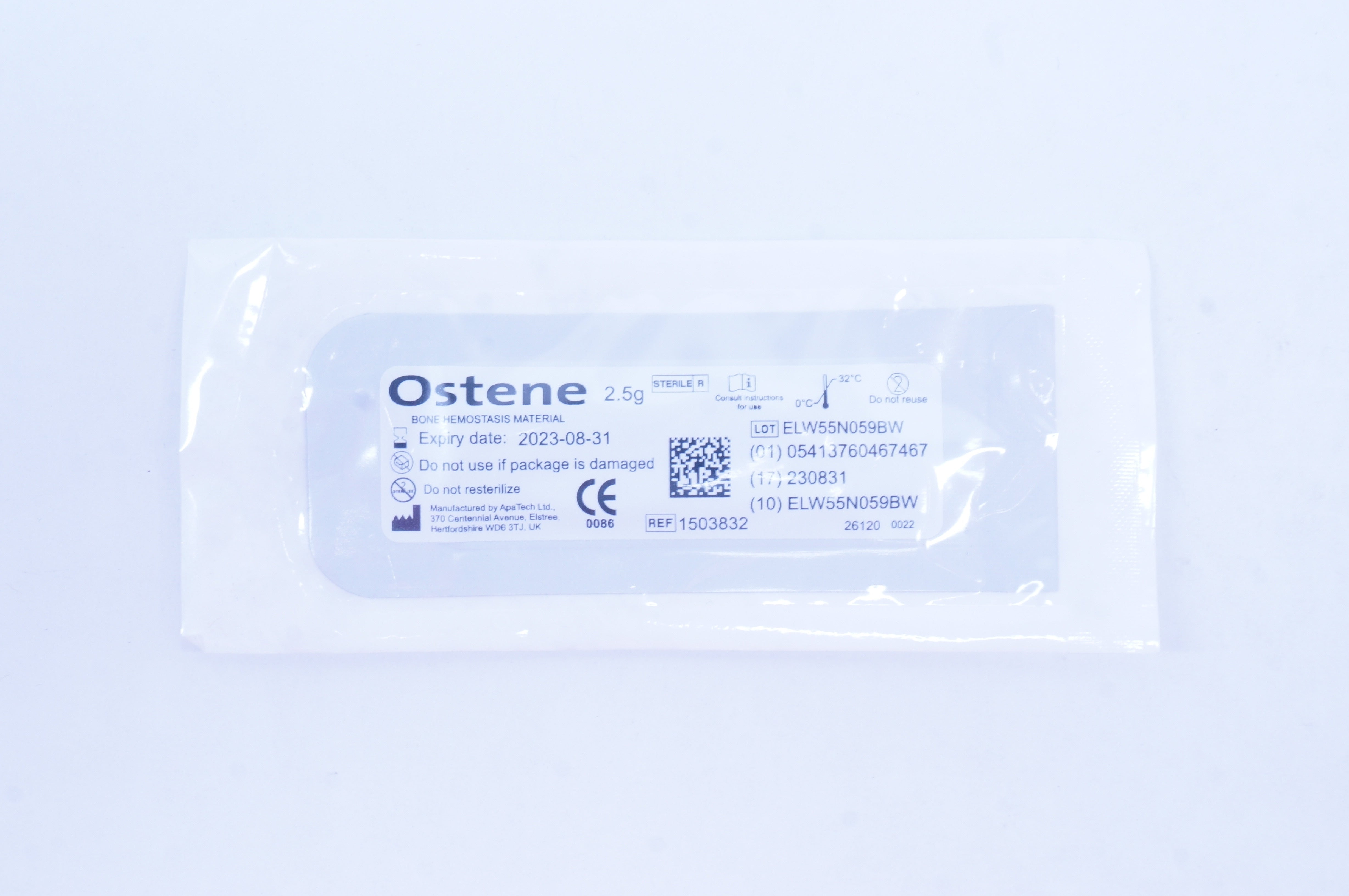 Apa Tech 1503832 Ostene Bone Hemostasis Material 2.5g
