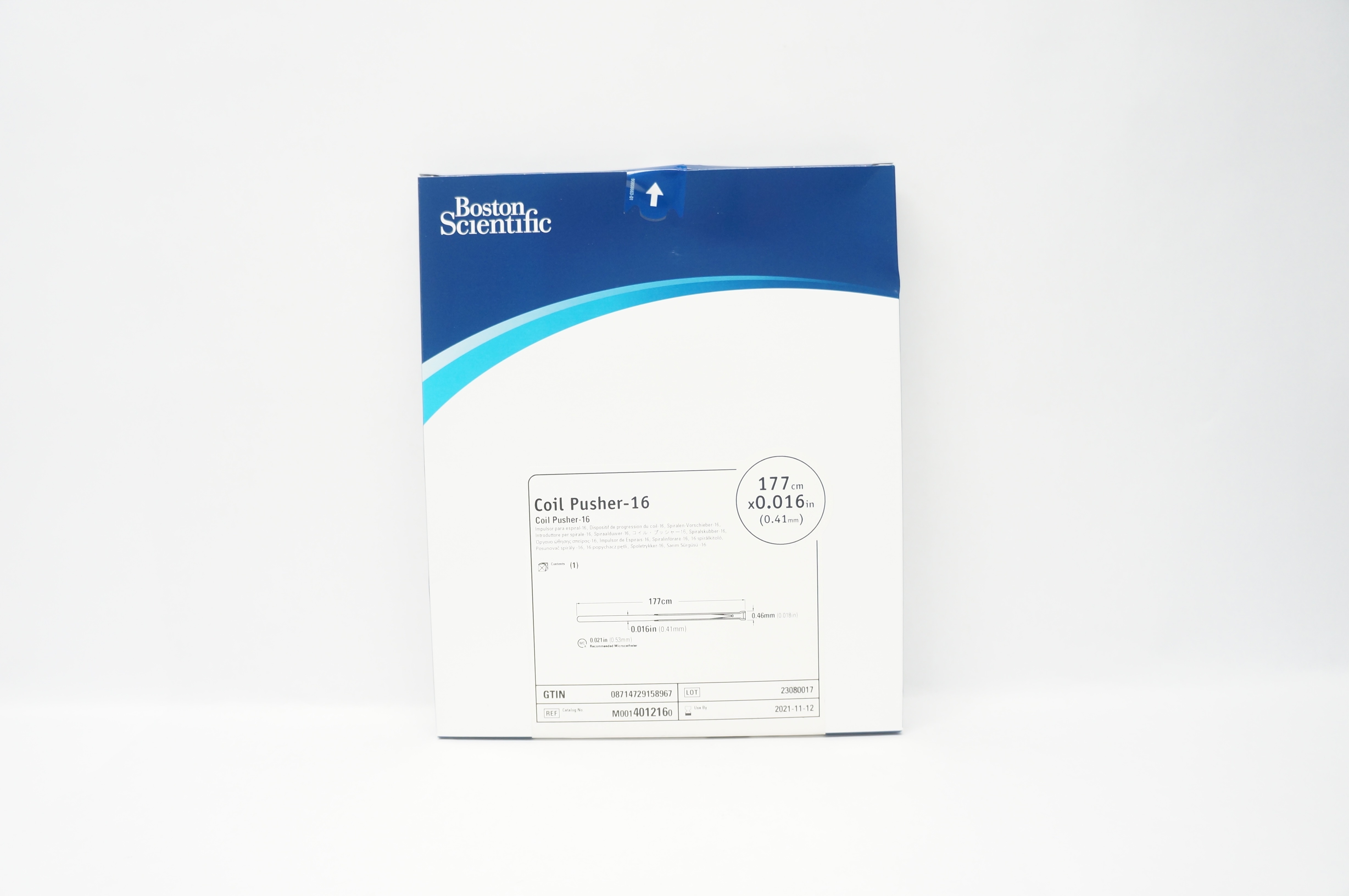 Boston Scientific 401216 Coil Pusher-16 177cm x 0.016 inch (x)