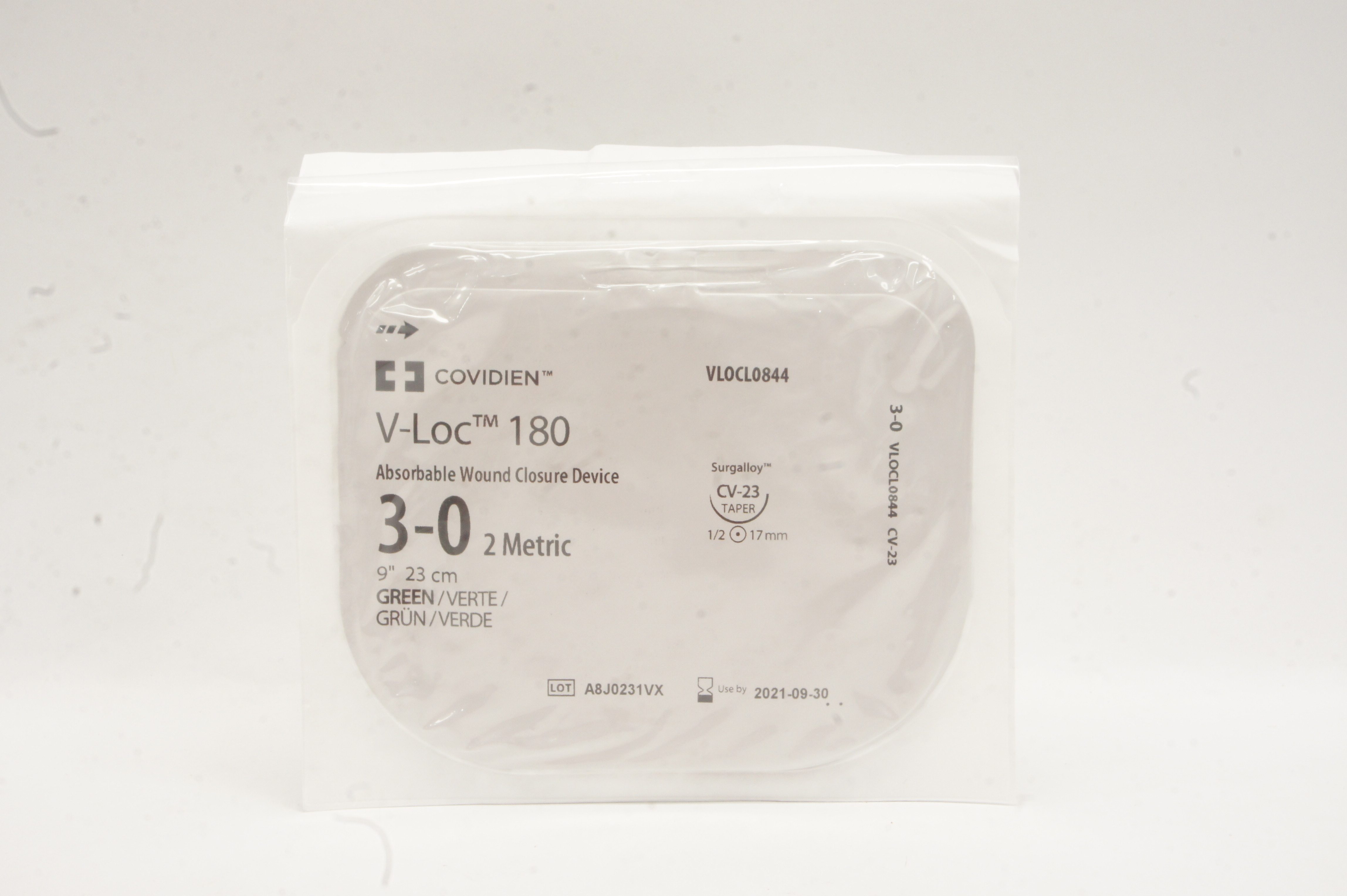 Covidien VLOCL0844 30 VLoc 180 Wound Closure Device CV23 1/2c 17mm