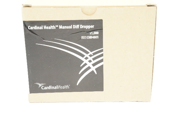 Cardinal Health CHB4001 Manual Diff Dropper - Box of 1000