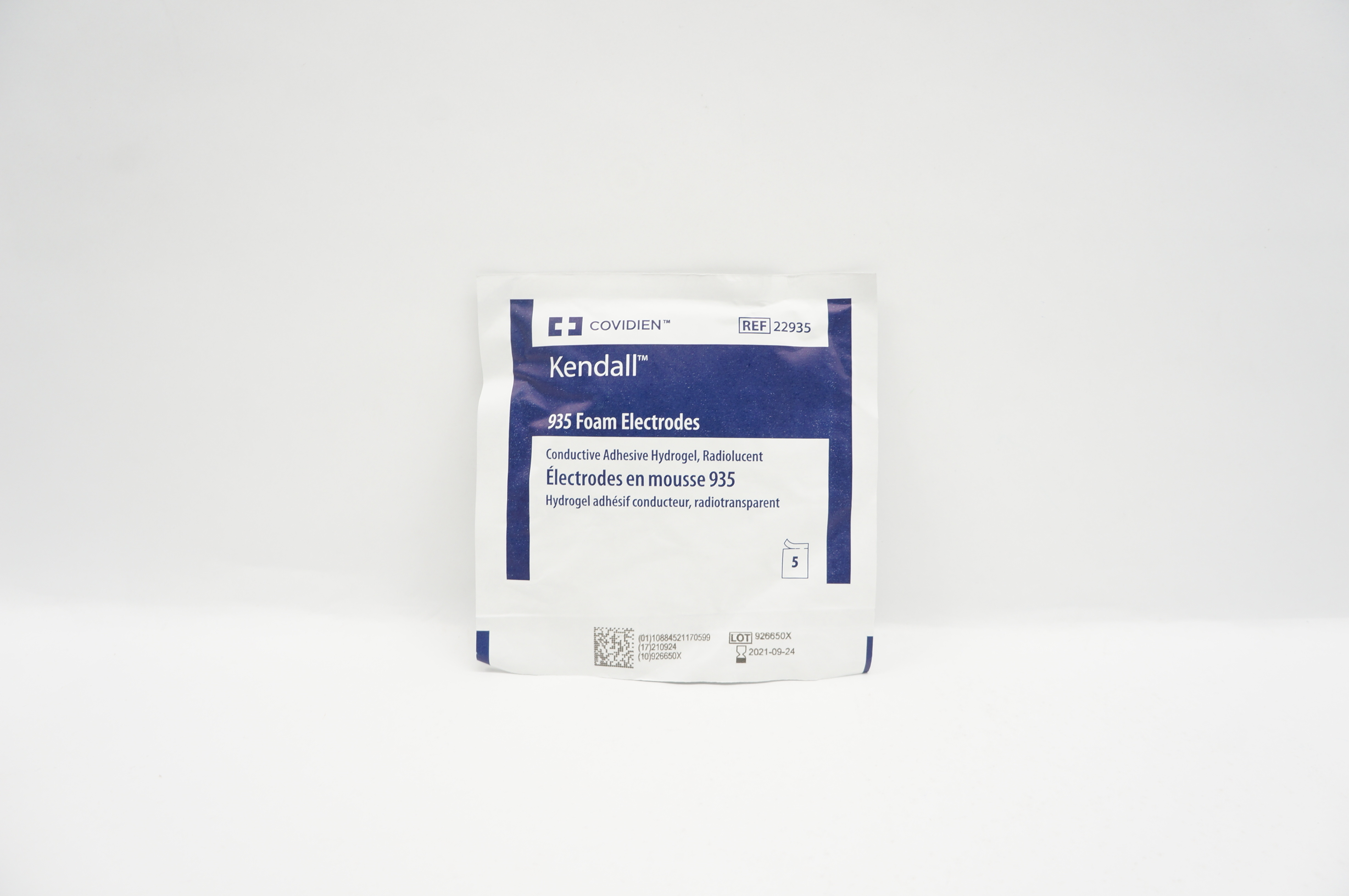 Covidien 22935 Kendall 935 Foam Electrodes (x) - Pack of 5