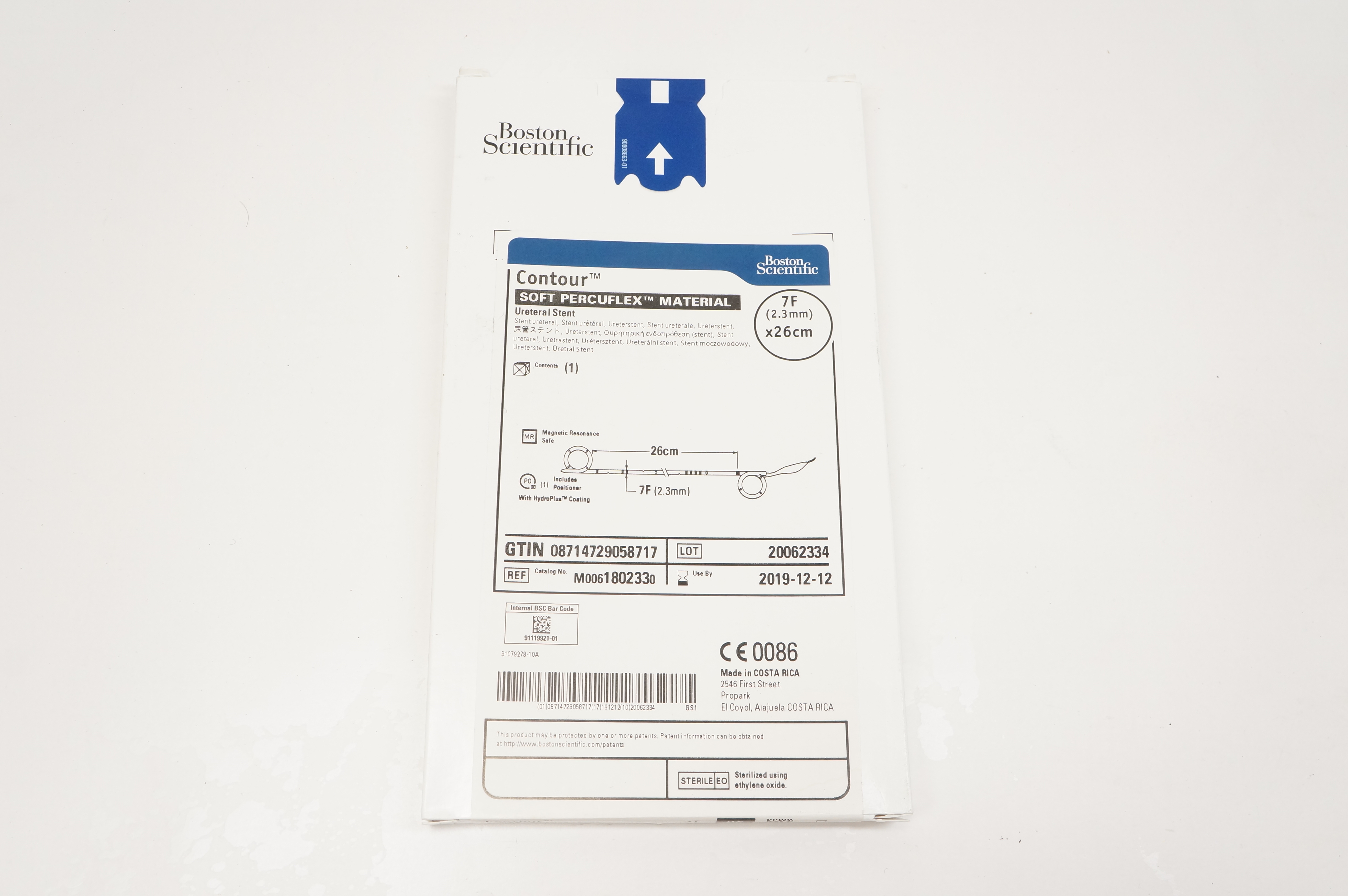 Boston Scientific 180233 Contour Soft Percuflex Material 7F x 26cm (x)