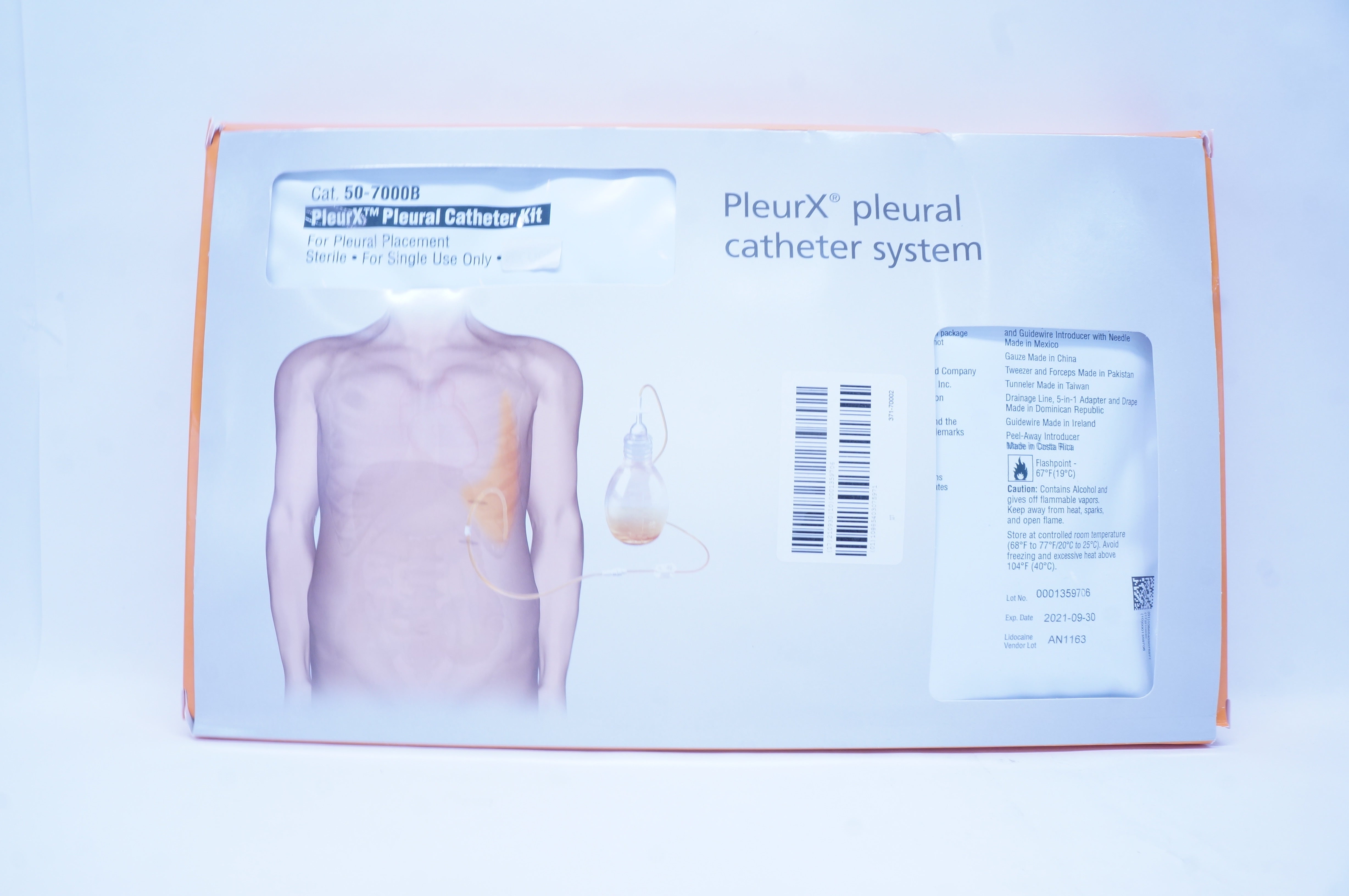 CareFusion 50-7000B PleurX Pleural Cath. System