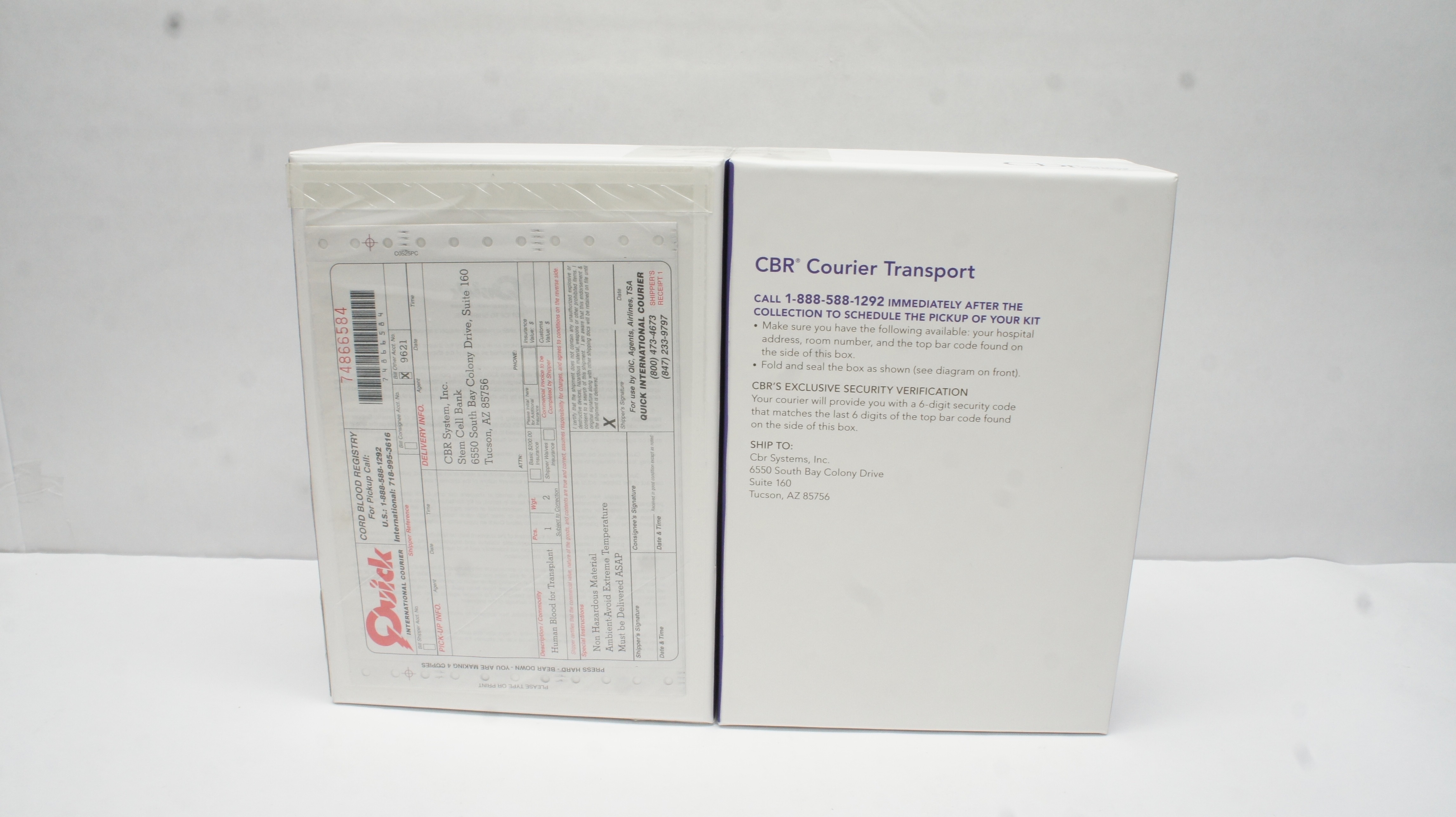 CBR 700001-3931 CellAdvantage Newborn Stem Cell Collection