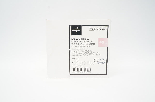 Medline DYNJBERM40 Berman Airway 40mm - Box of 12