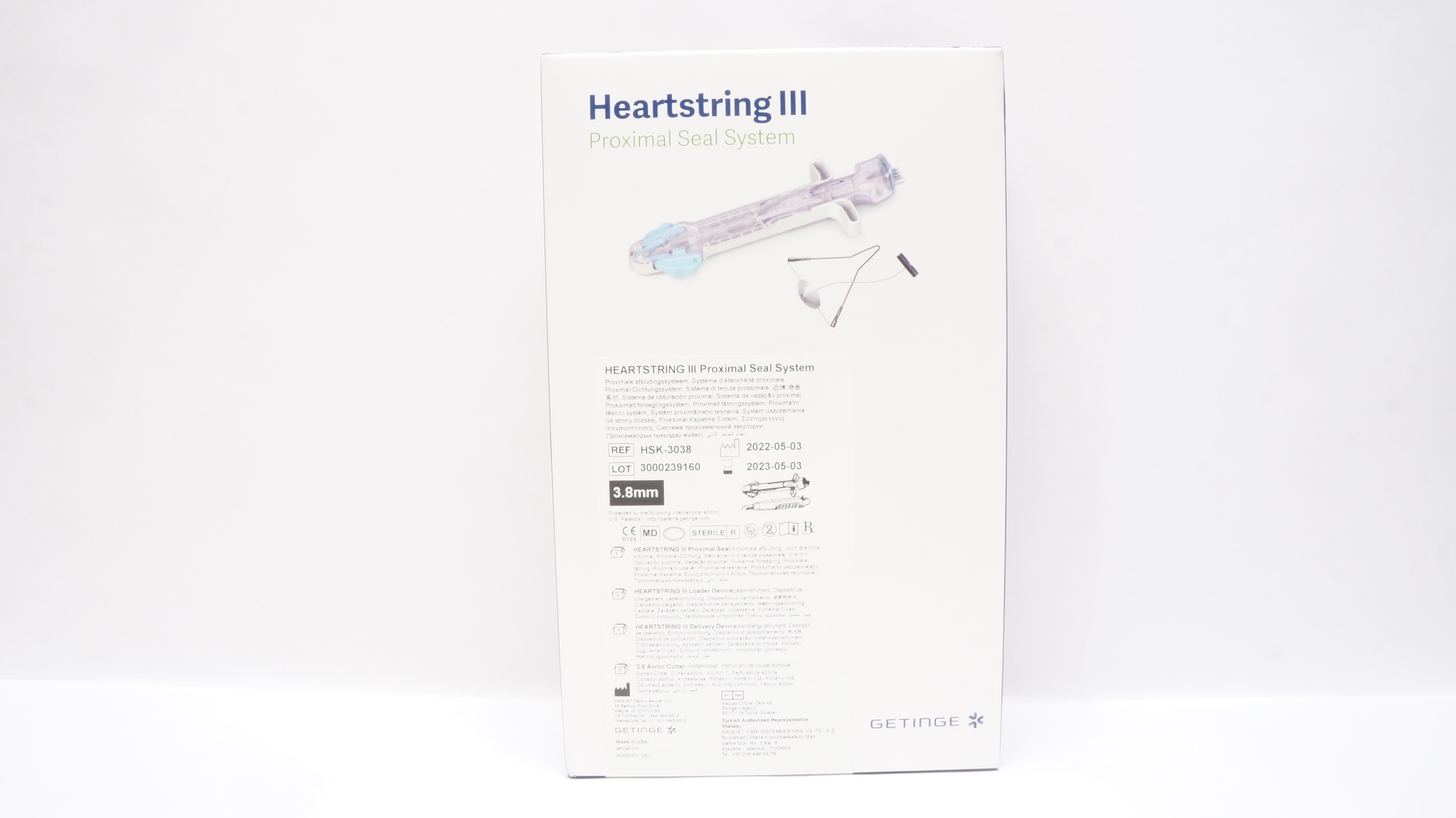 Maquet HSK3038 HEARTSTRING III Proximal Seal System 3.8 mm (x)
