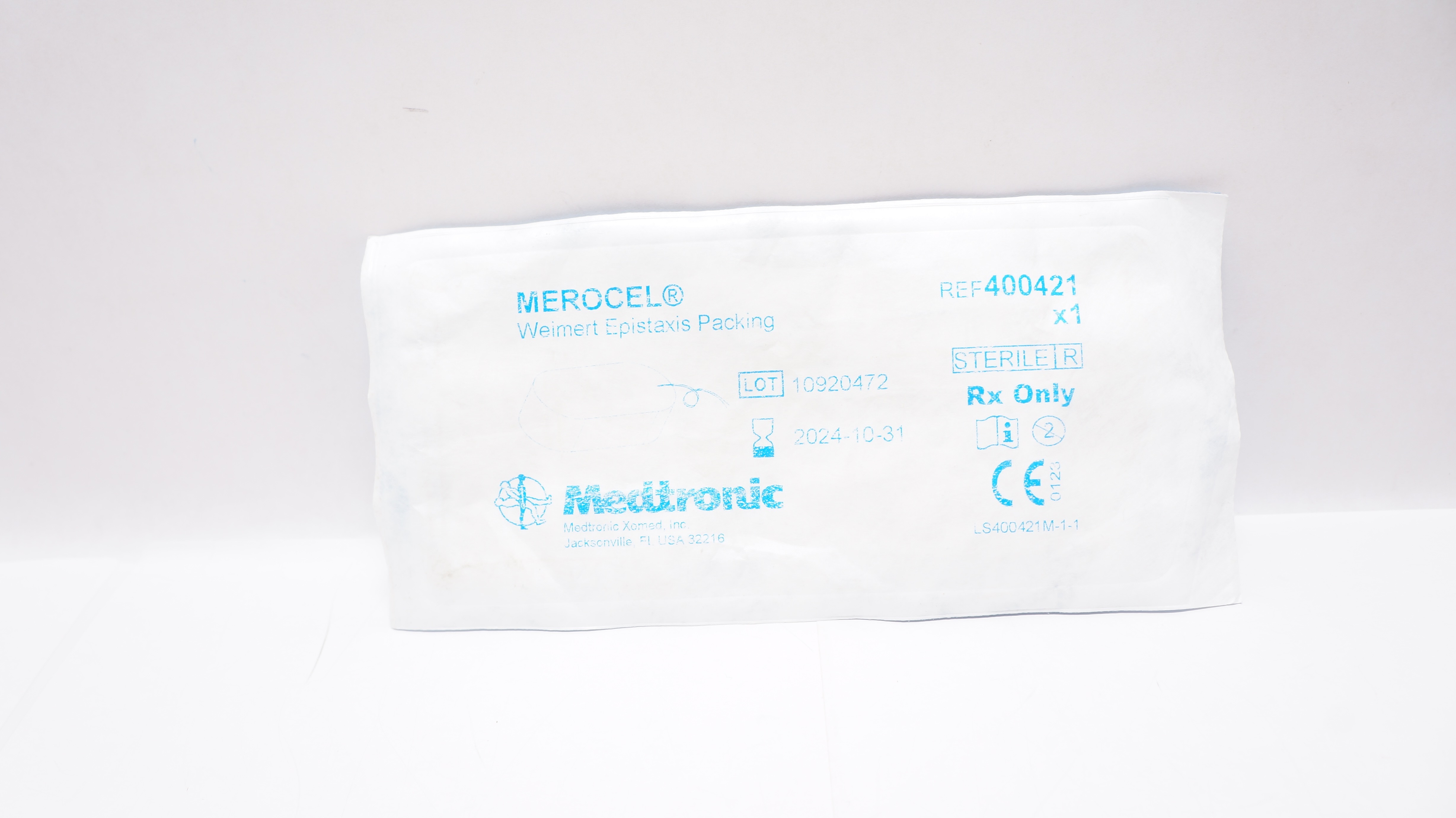 Medtronic 400421 Merocel Weimert Epistaxis Packing