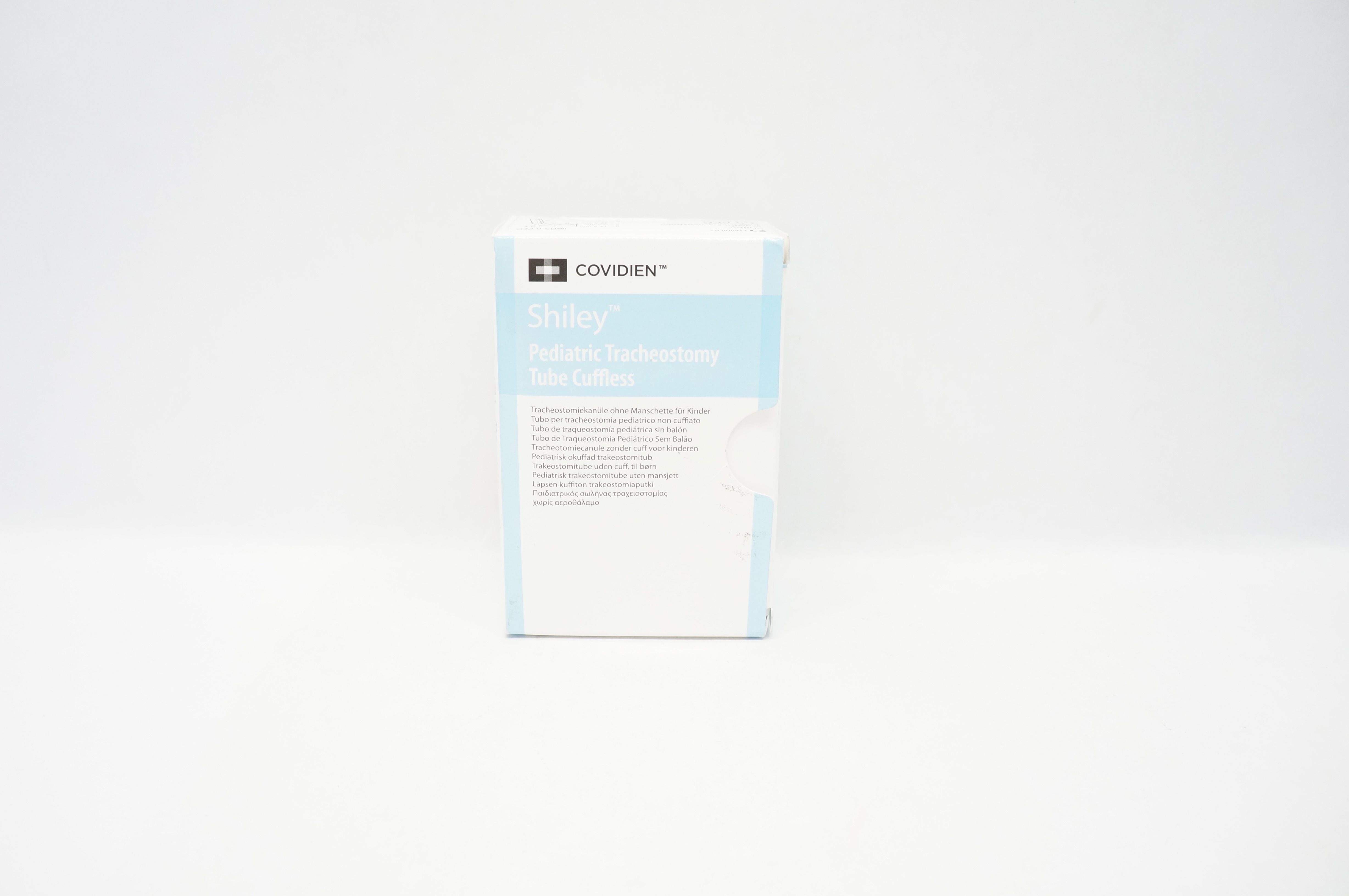 Covidien 5.0PED Shiley Pediatric Tracheostomy Tube Cuffless 5.0 ID x 7.1mm OD