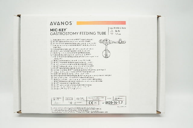 Avanos 0120-14-1.7 MIC-KEY Gastrostomy Feeding Tube 14Fr x 1.7cm (x)