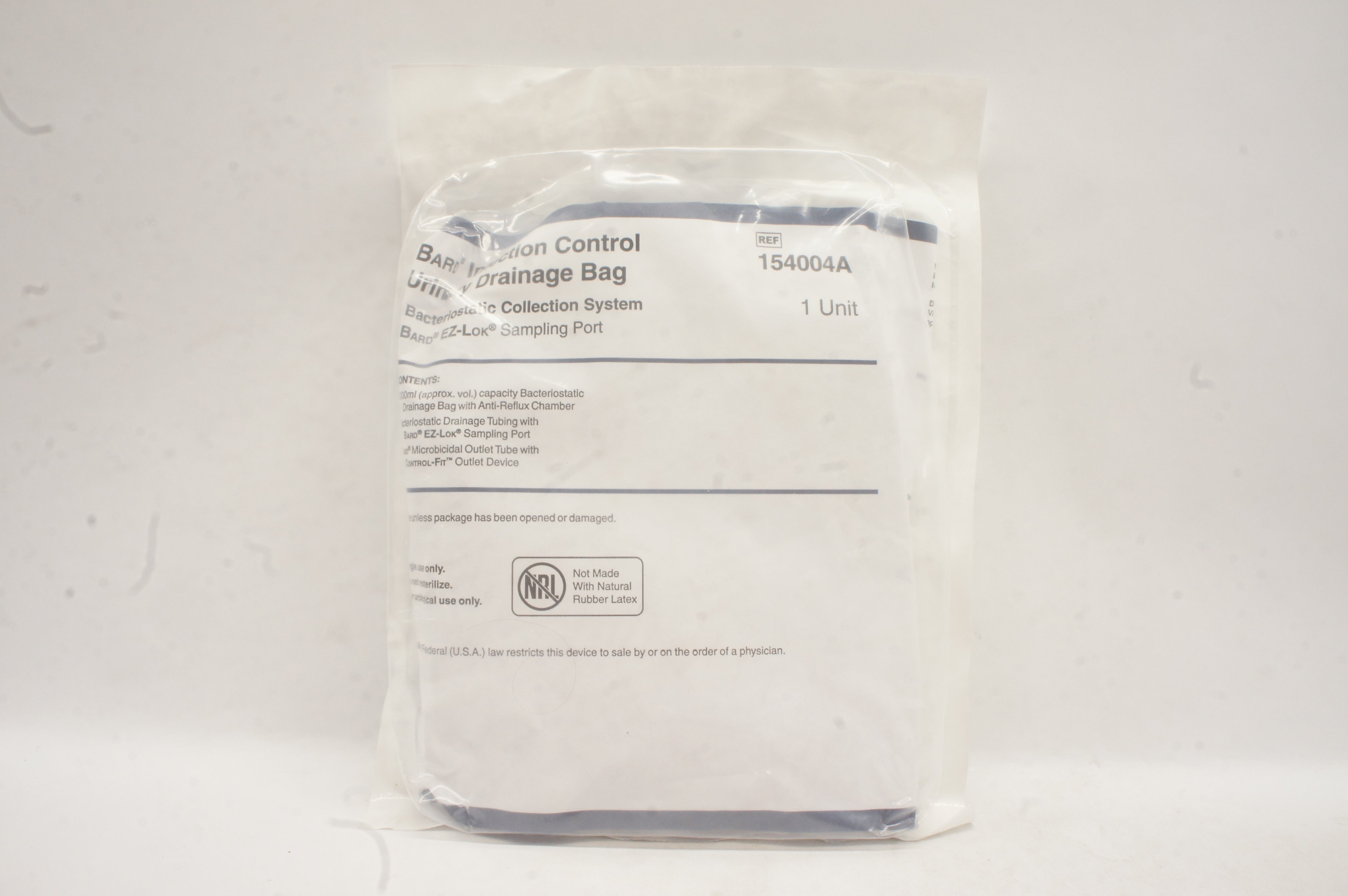 Bard 154004A Infection Control Urinary Drainage Bag