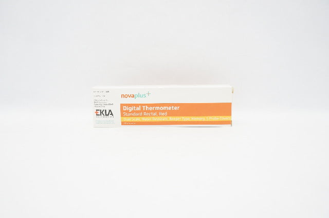 EKLA VDTS-100R NOVAPLUS Digital Thermometer Standard Rectal, Red