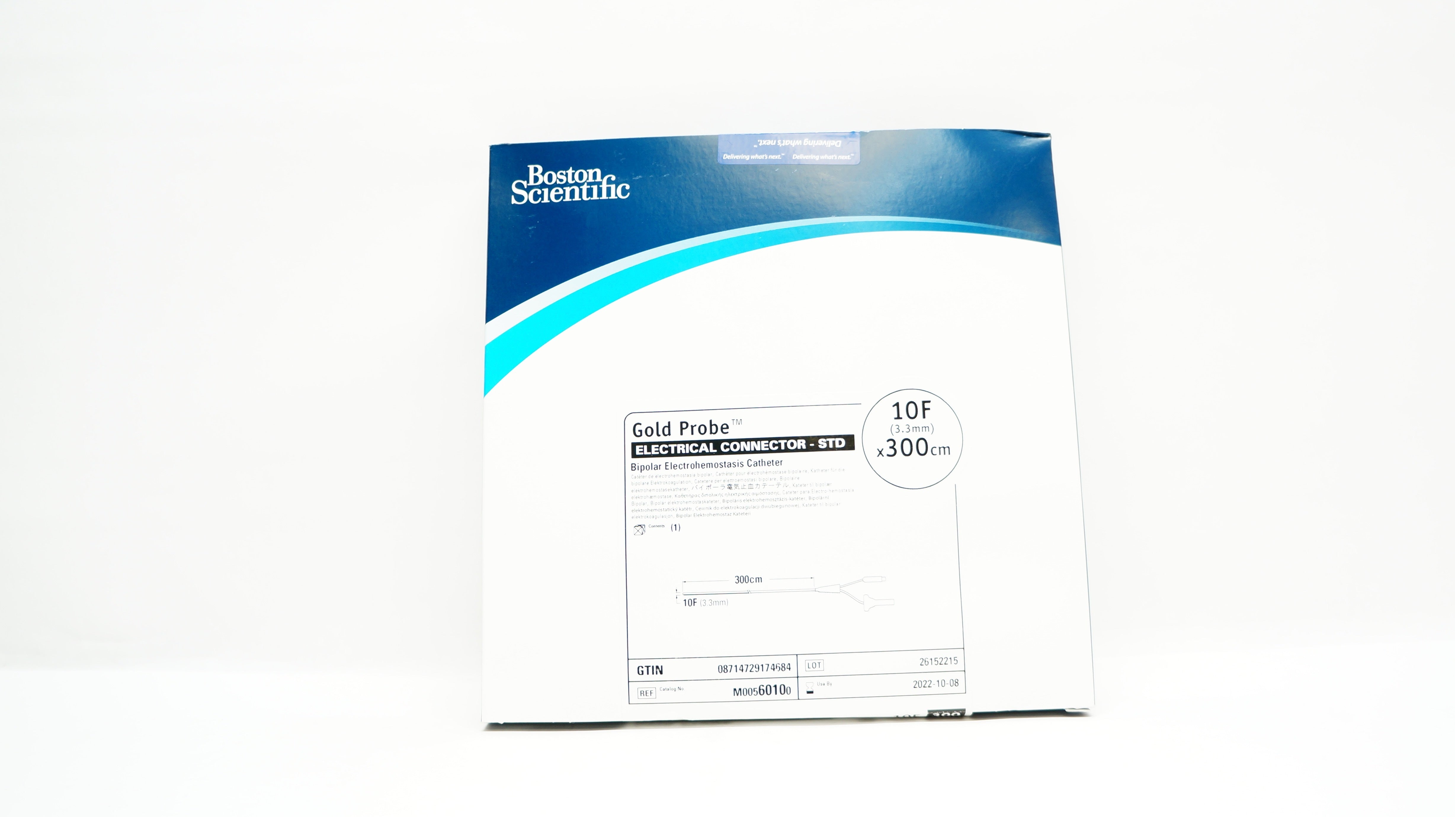 Boston Scientific M00560100 Gold Probe Electrohemostasis Cath. 10F x 300cm (x)