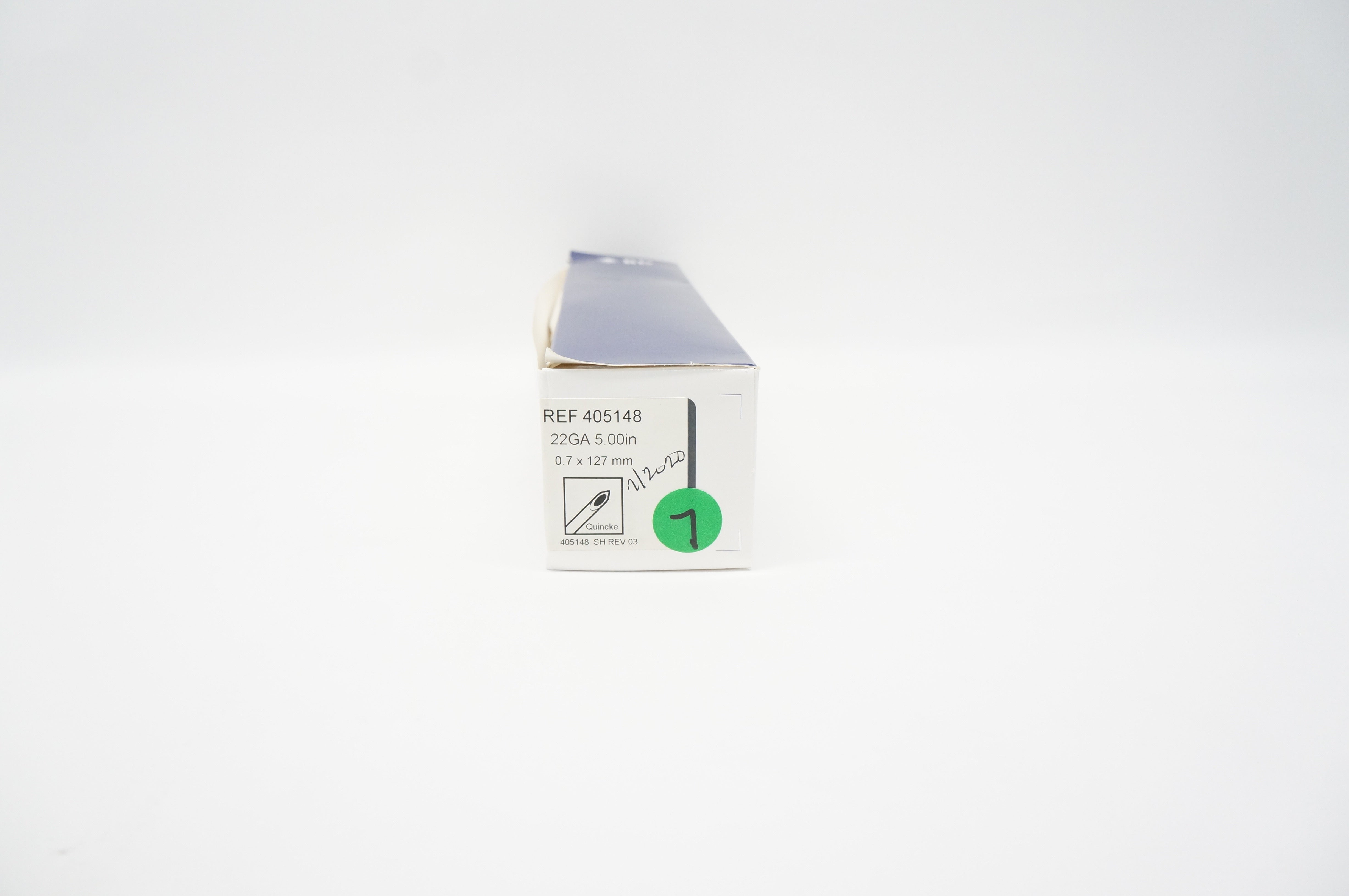 BD 405148 Spinal Ndle, Quincke 22 GA. x 5.00 inch (x) - Box of 6
