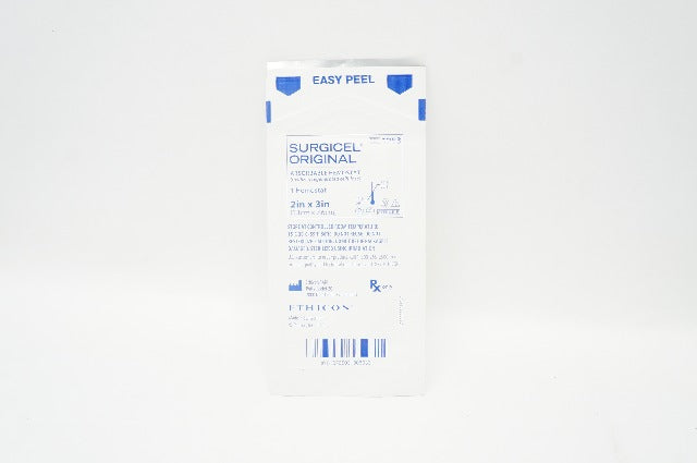 Ethicon 1953 Surgicel Original Absorbable Hemostat 2inch x 3inch
