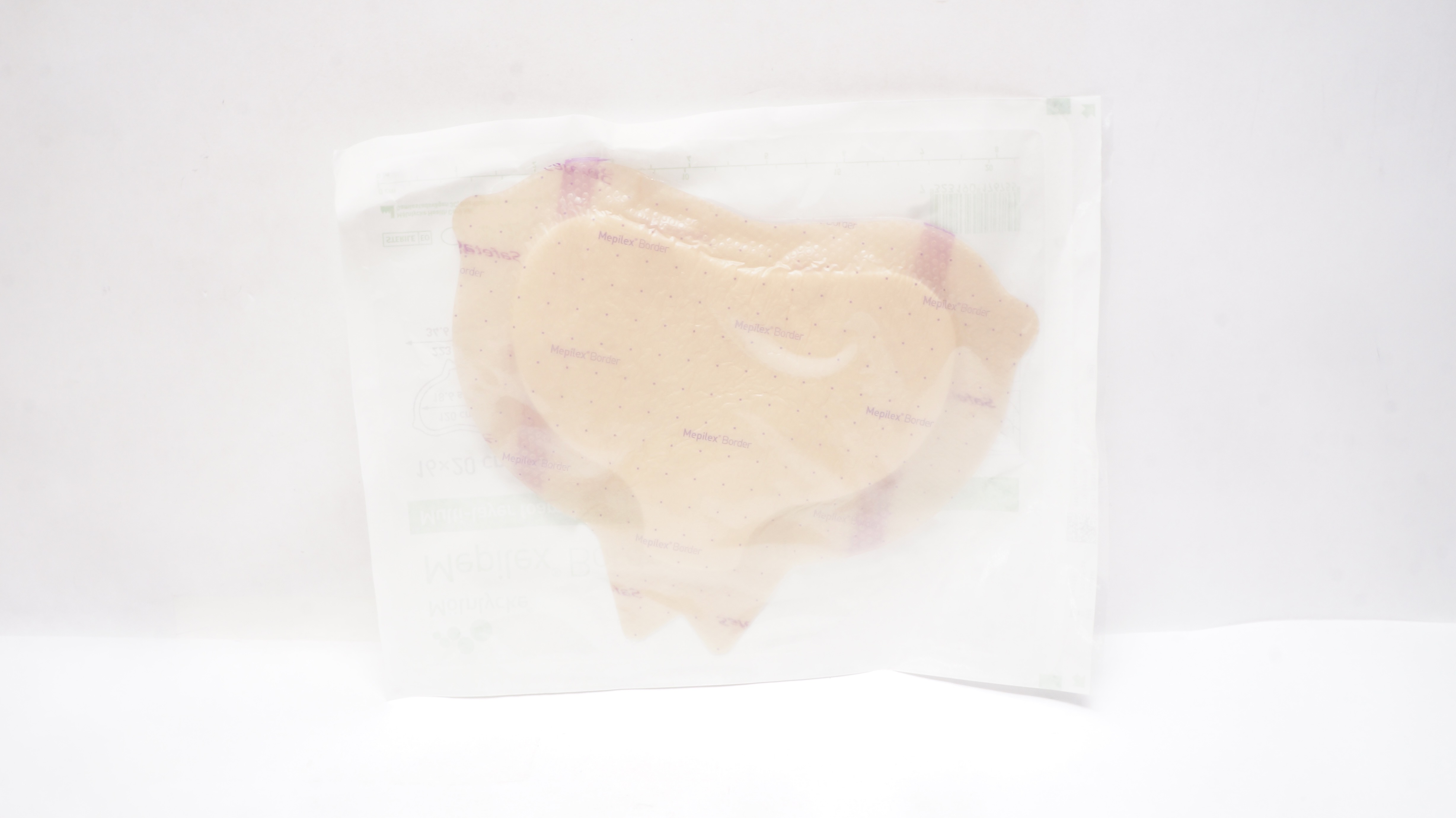 D50【♯039】MicroAce Foam Dressing Mepilex® Border Sacrum 6-1/3 X - McKesson