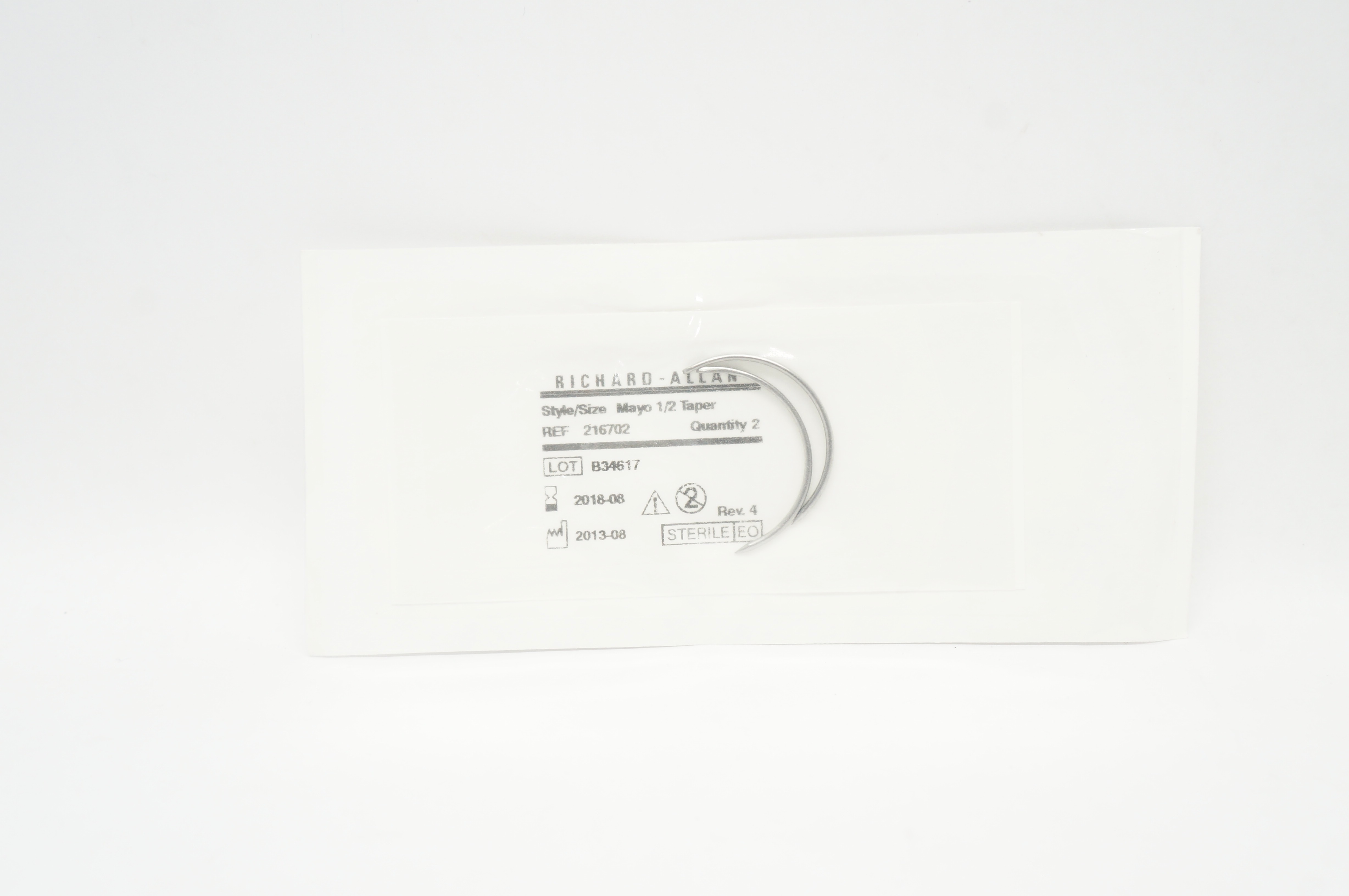 Richard-Allan 216702 Ndles, Mayo 1/2 Taper (x) - Pack of 2