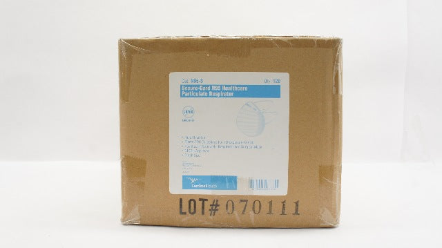 Cardinal Health N95-S Secure-Gard N95 Healthcare Particulate Respirator Box of 120