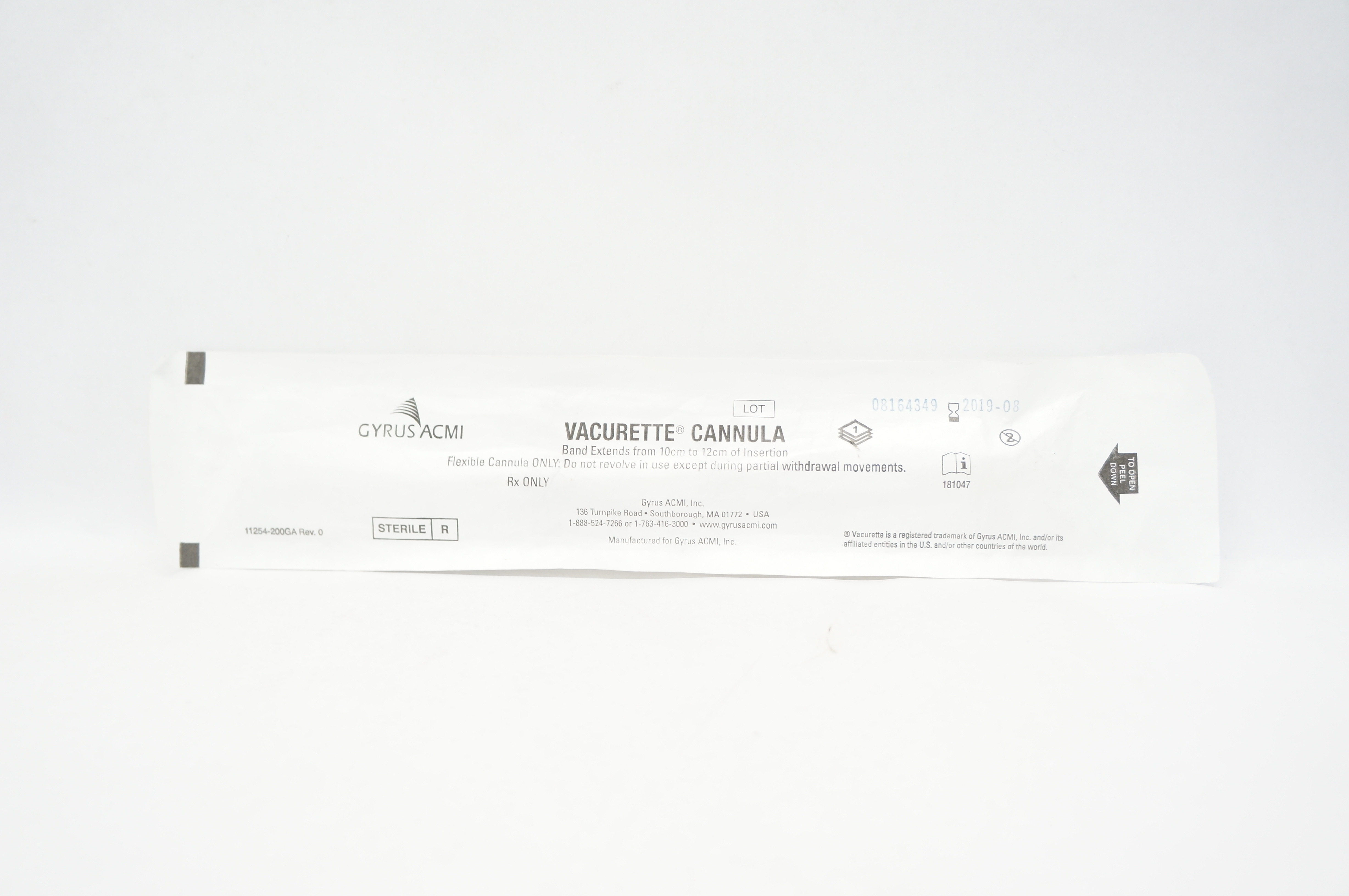 Gyrus ACMI 21665 Vacurette Cannula F-Tip 6mm (x)