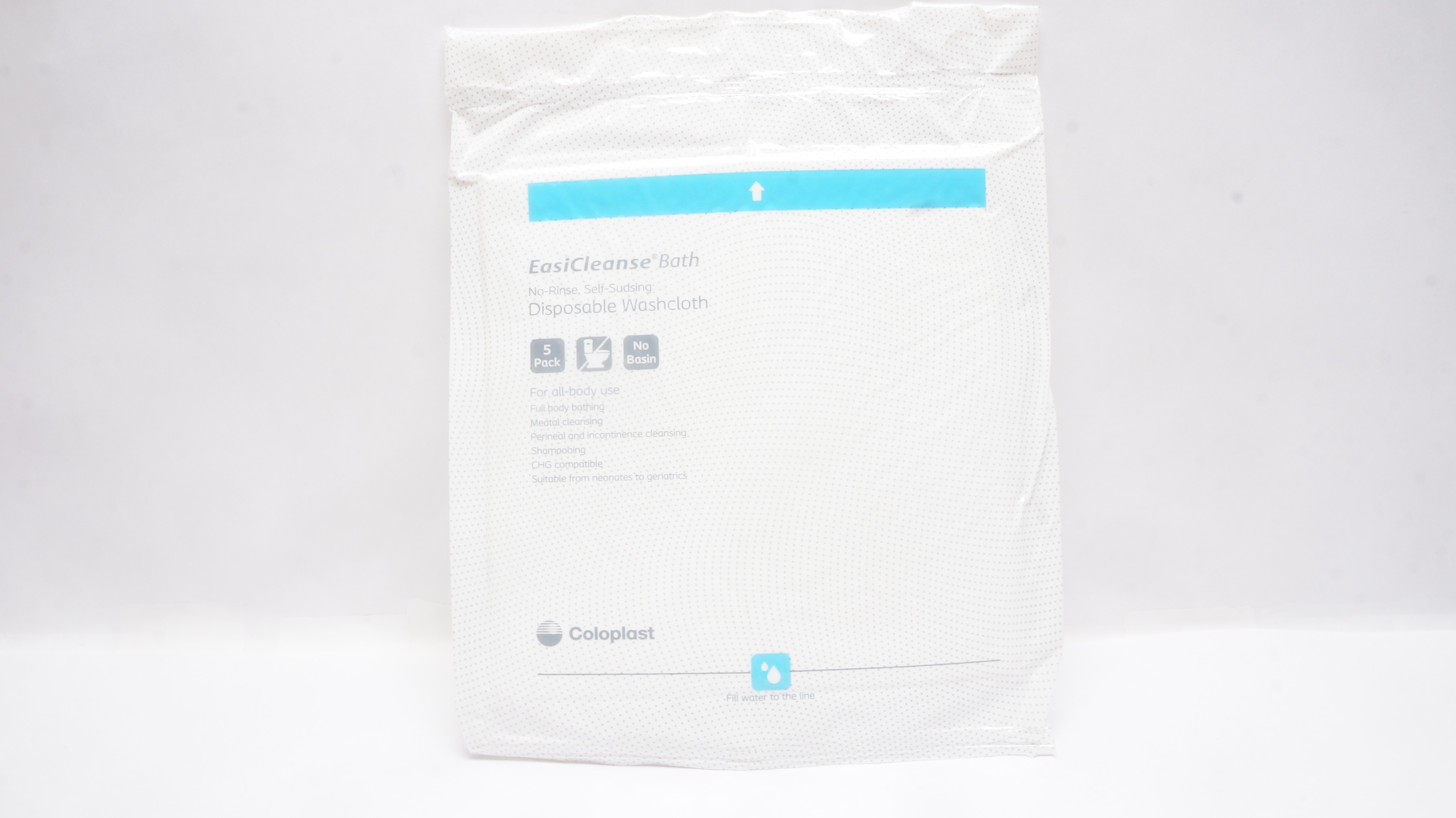 Coloplast 7056 EasiCleanse Bath Disposable Washcloth (x) - Pack of 5