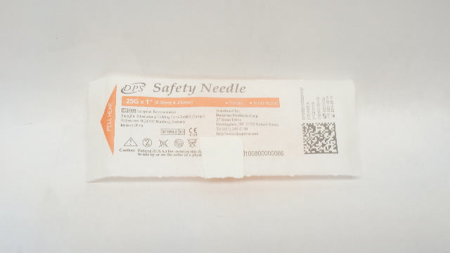 Duopross Meditech 100800000066 DPS Safety Ndle 25G x 1inch