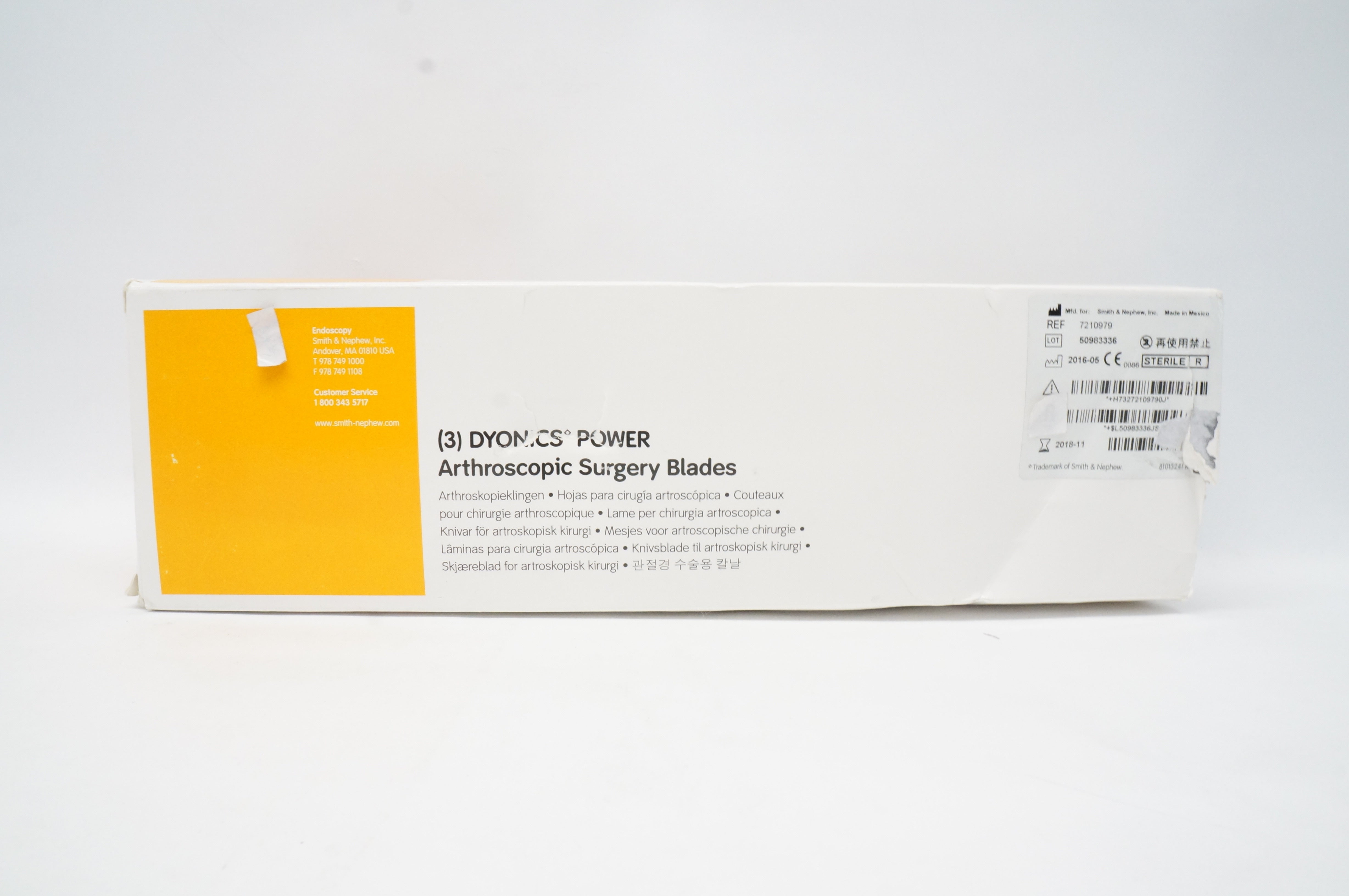 Smith&Nephew 7210979 Dyonics Power Arthroscopic Surgery Blades (x)