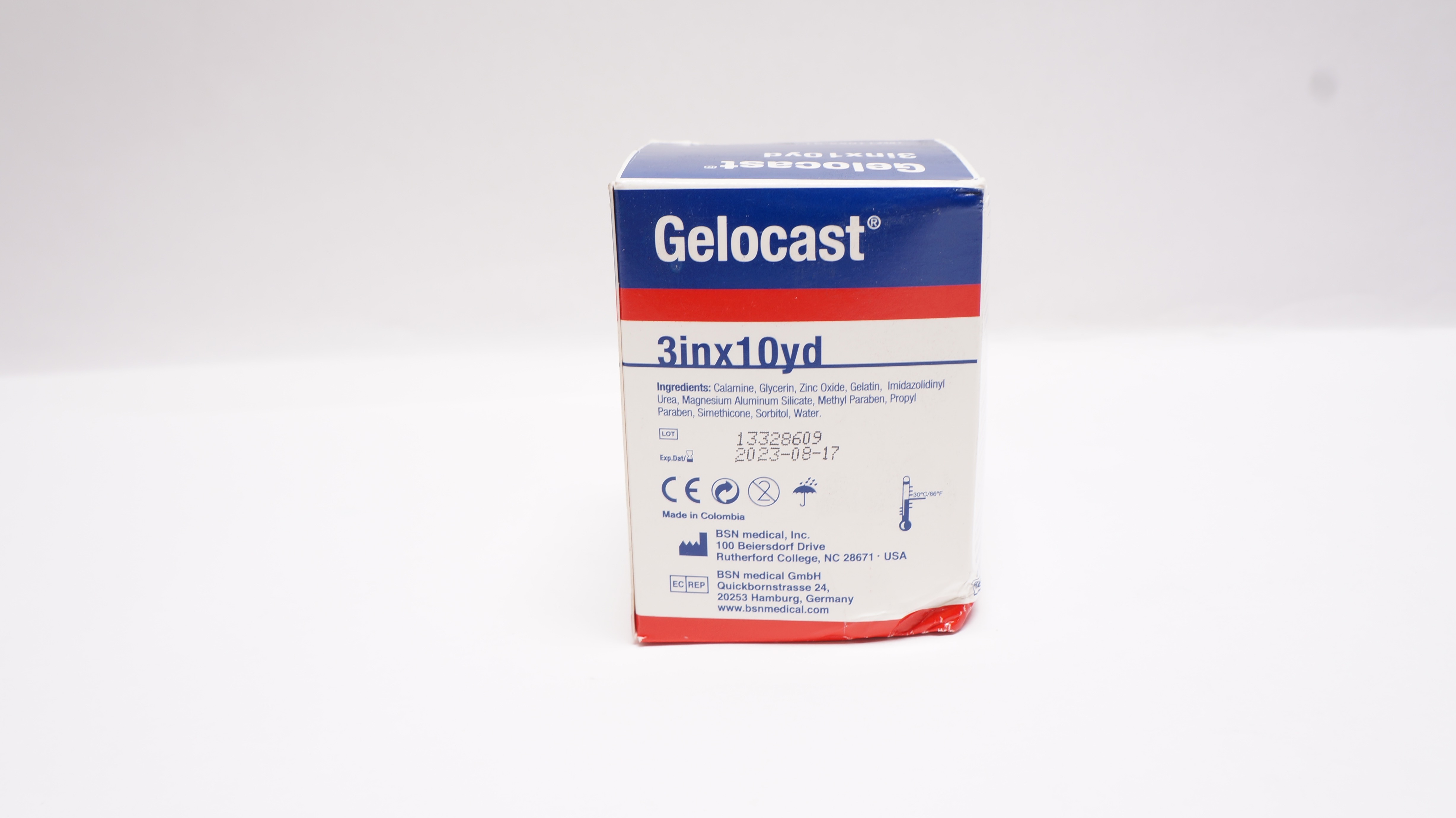 BSN Medical 1052-01 Gelocast Unna's Boot Medicated Bandage 3inch x 10yd (x)