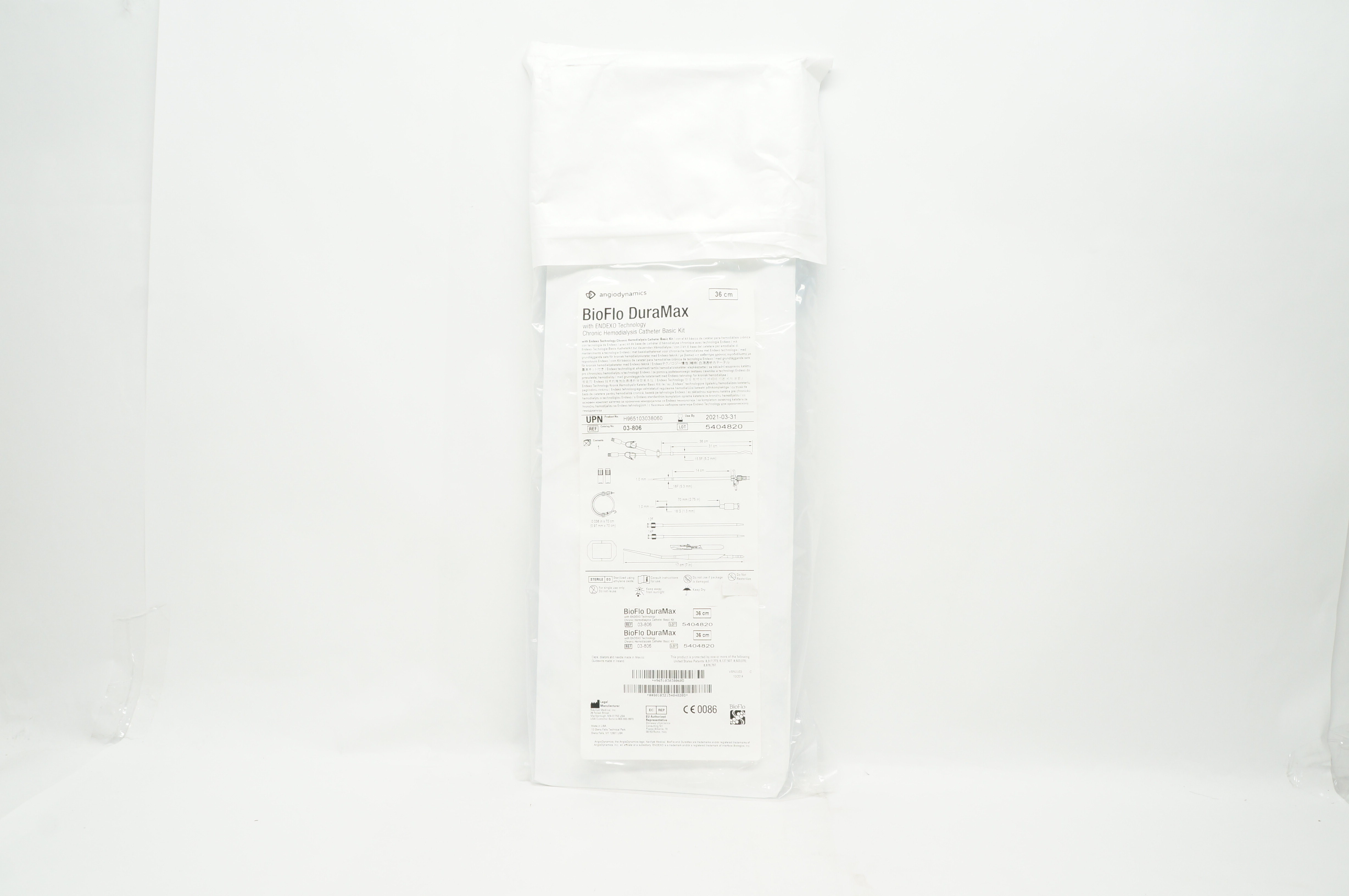 Angiodynamics 03-806 BIOfLO DuraMax 36cm (x)
