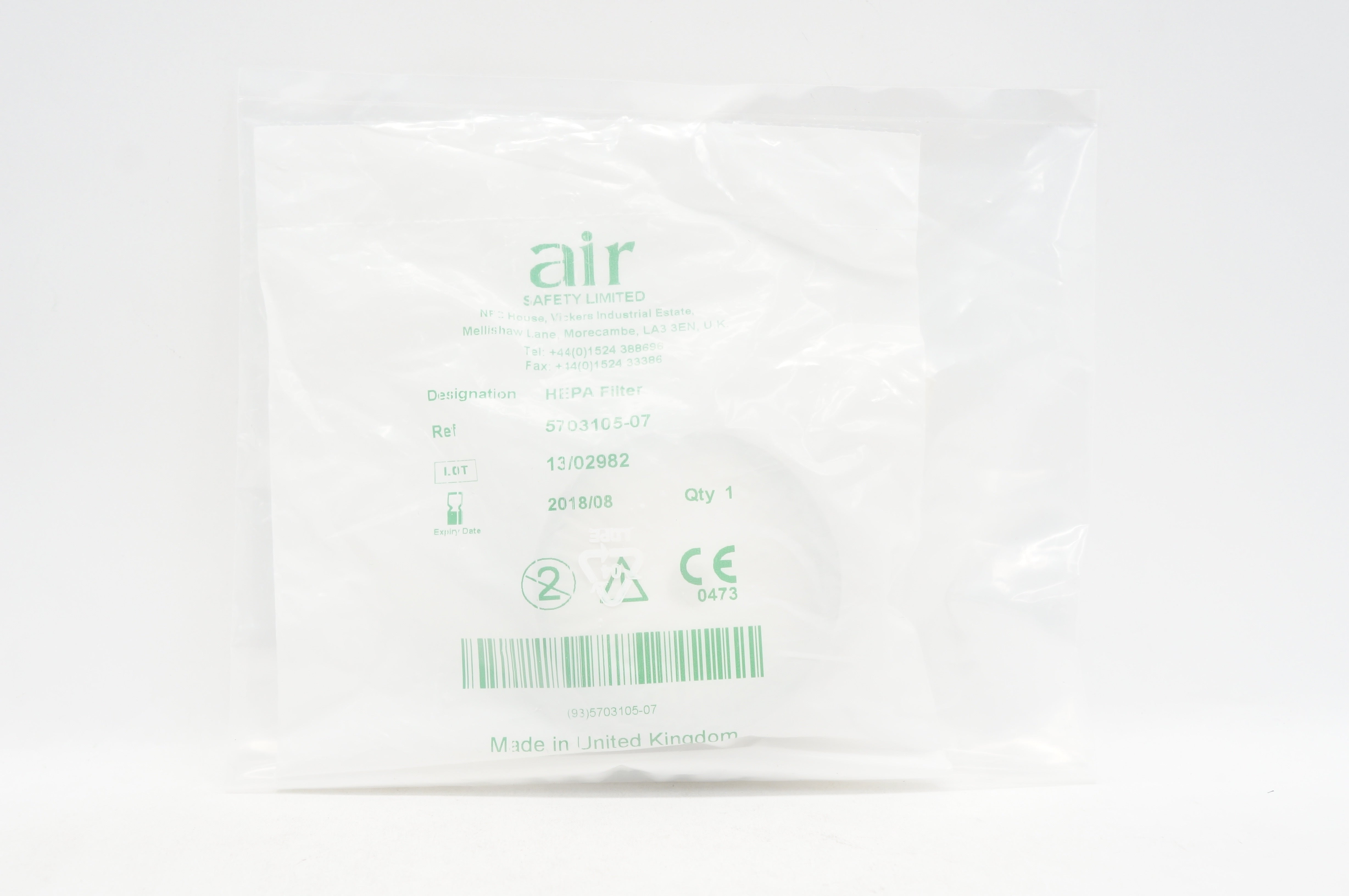 Drager 5703105-07 Air HEPA Filter (x)